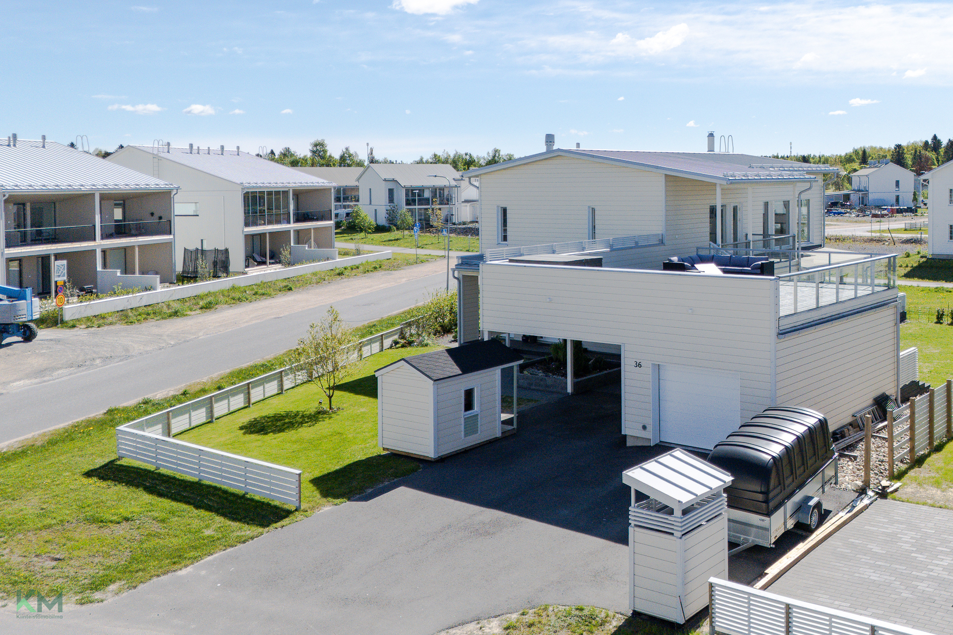 Purjelaivankaari 36, Pateniemenranta, Oulu