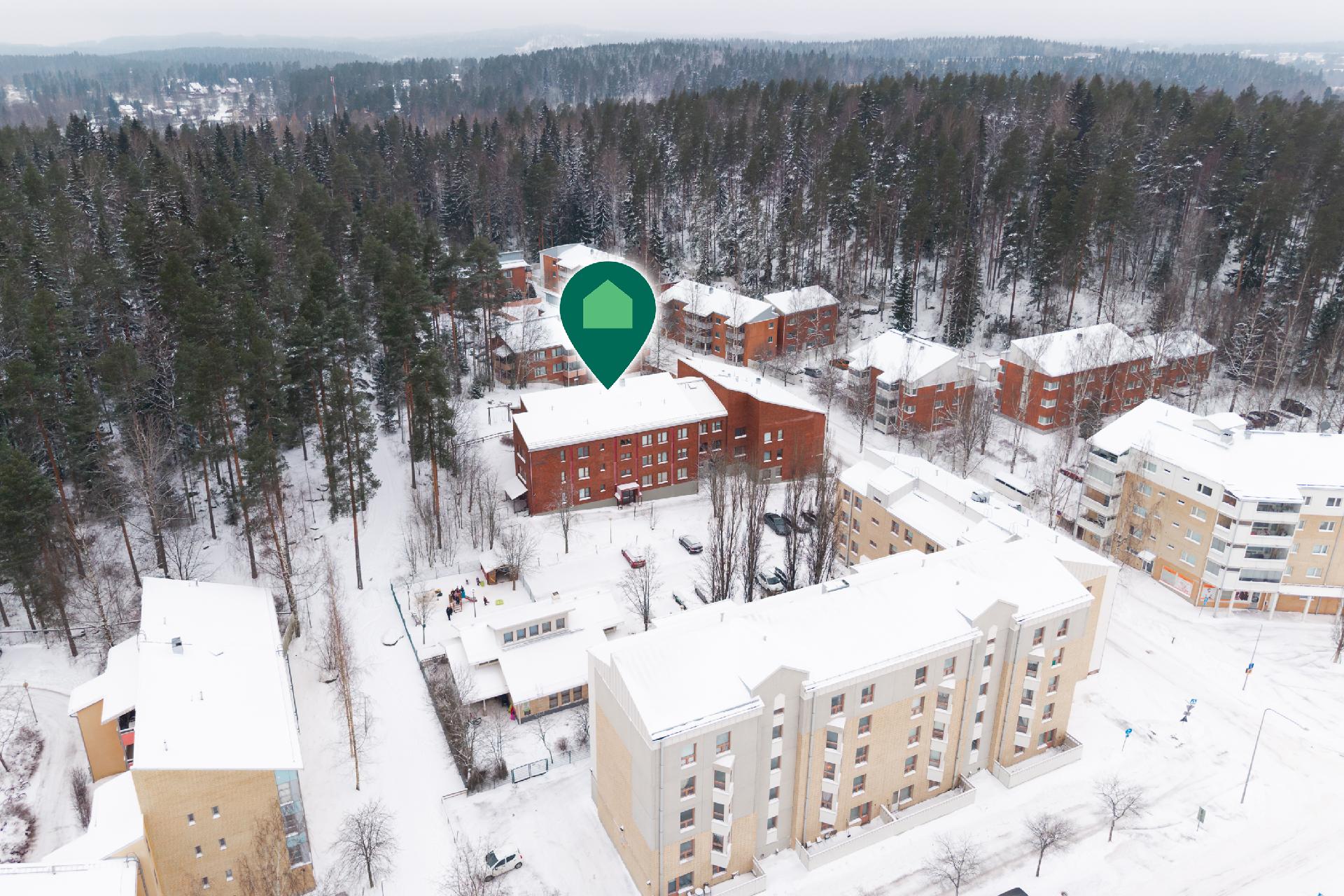 Kolmospesänkatu 3, Kuokkalankeskusta, Jyväskylä