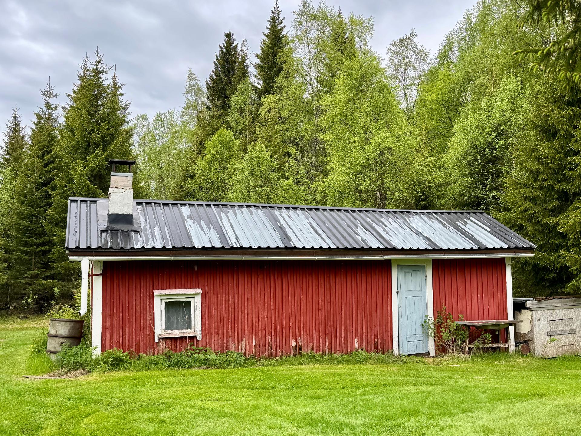 Tässä rakennuksessa sauna
