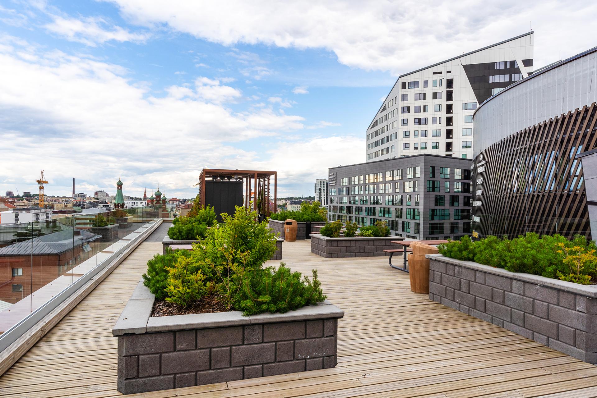 Yhtiön kattoterassi