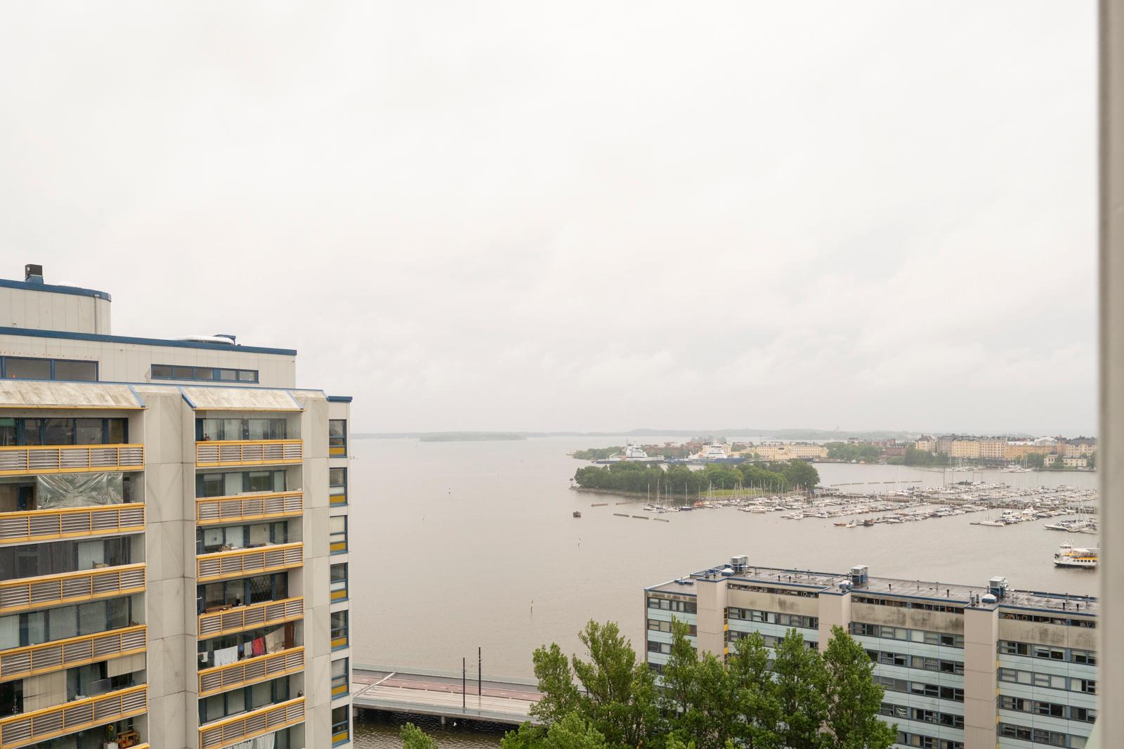 upeat merinäköalat