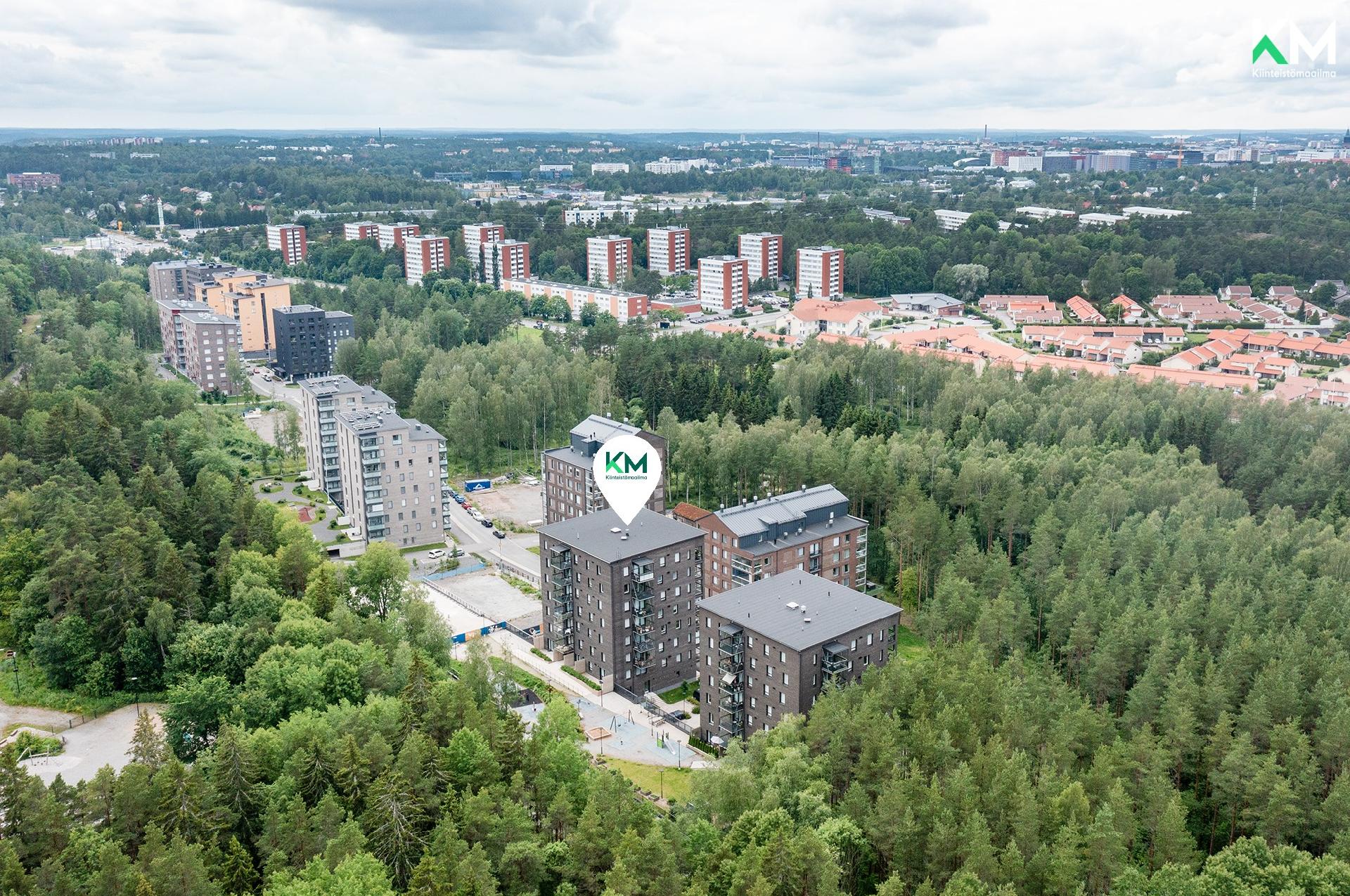 Pääskysillankatu 9 B, Pääskyvuori, Turku