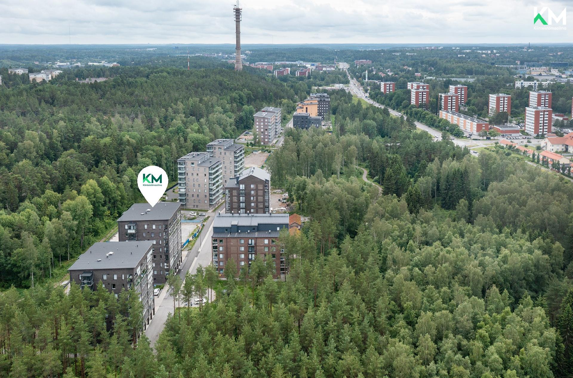 Pääskysillankatu 9 B, Pääskyvuori, Turku