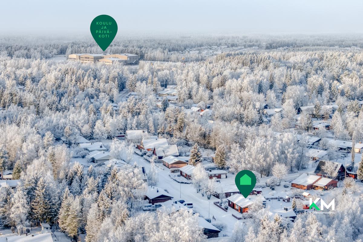 Lussinpolku 13, Intiaanikylä, Kokkola