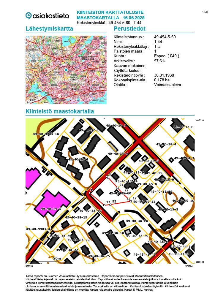 Syrjäkuja 4, Tuomarila, Espoo