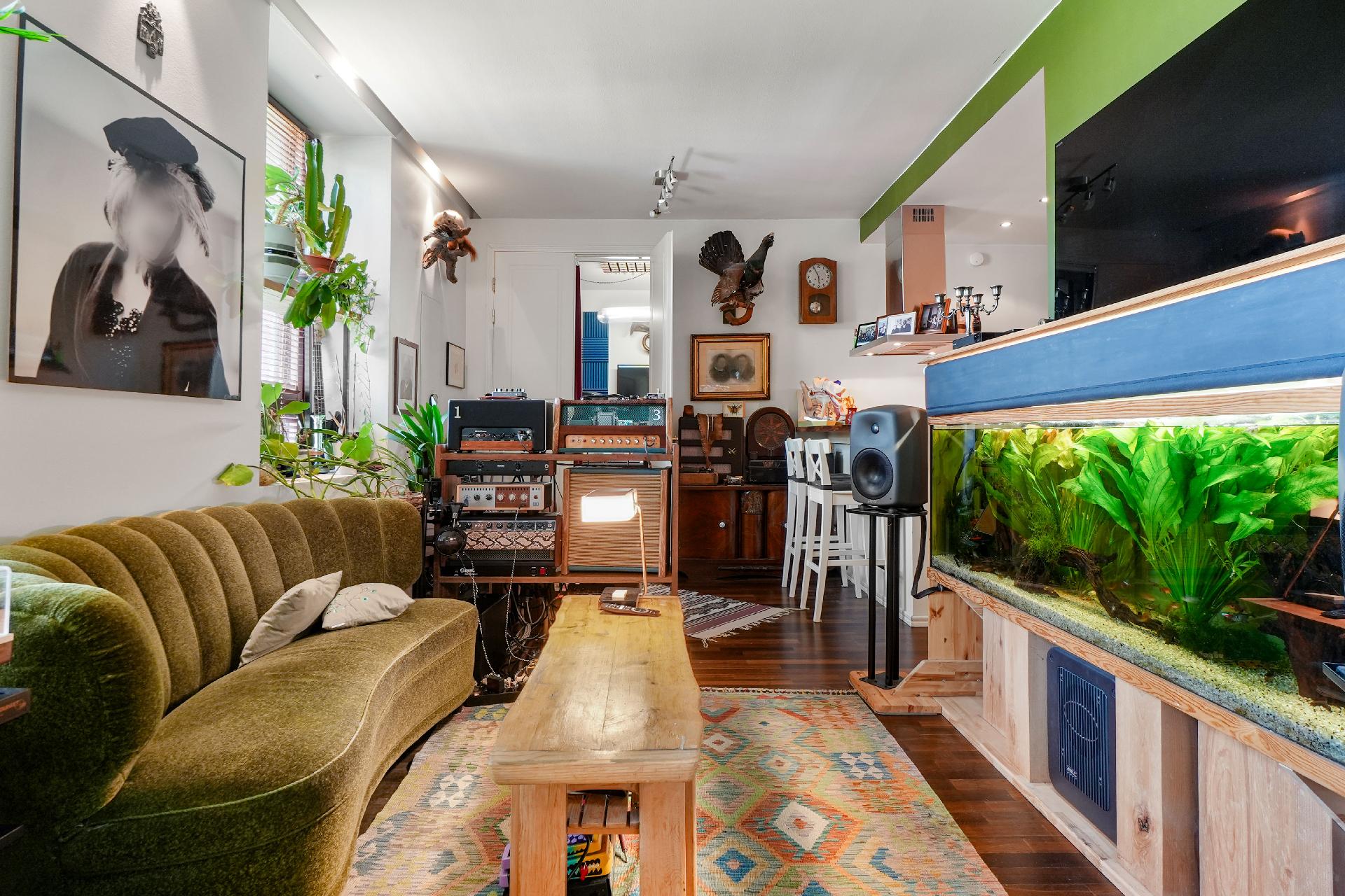 Olohuone/ tupakeittiö