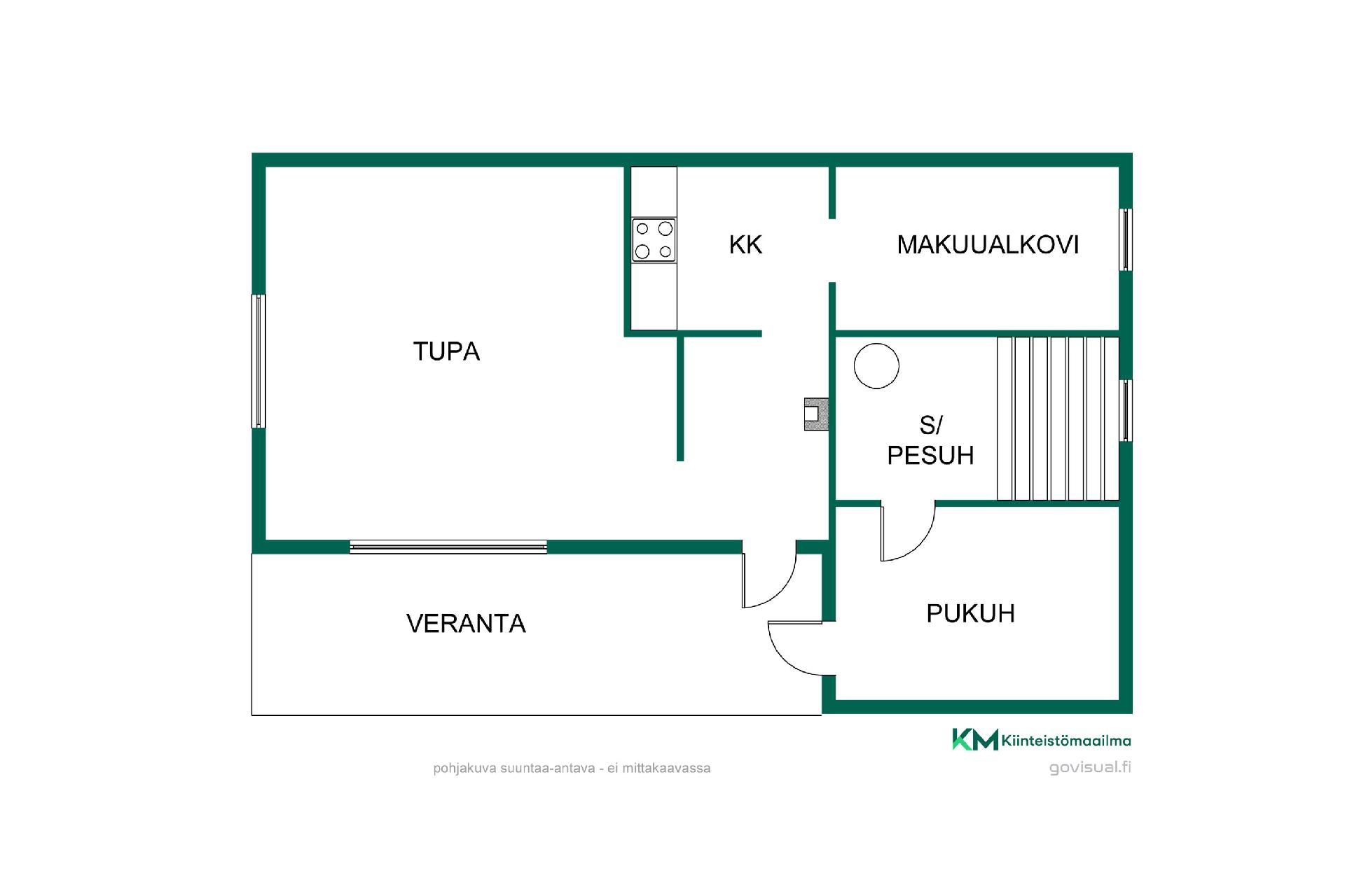 Koronsivuntie 40, Mouhijärvi, Sastamala