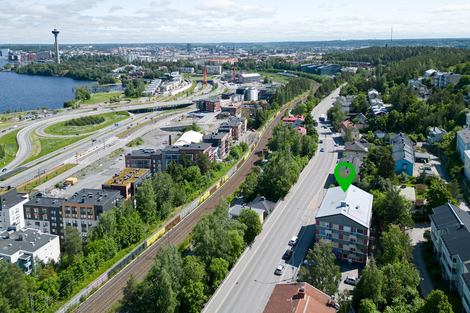 Pispalan valtatie 21, Pispala, Tampere