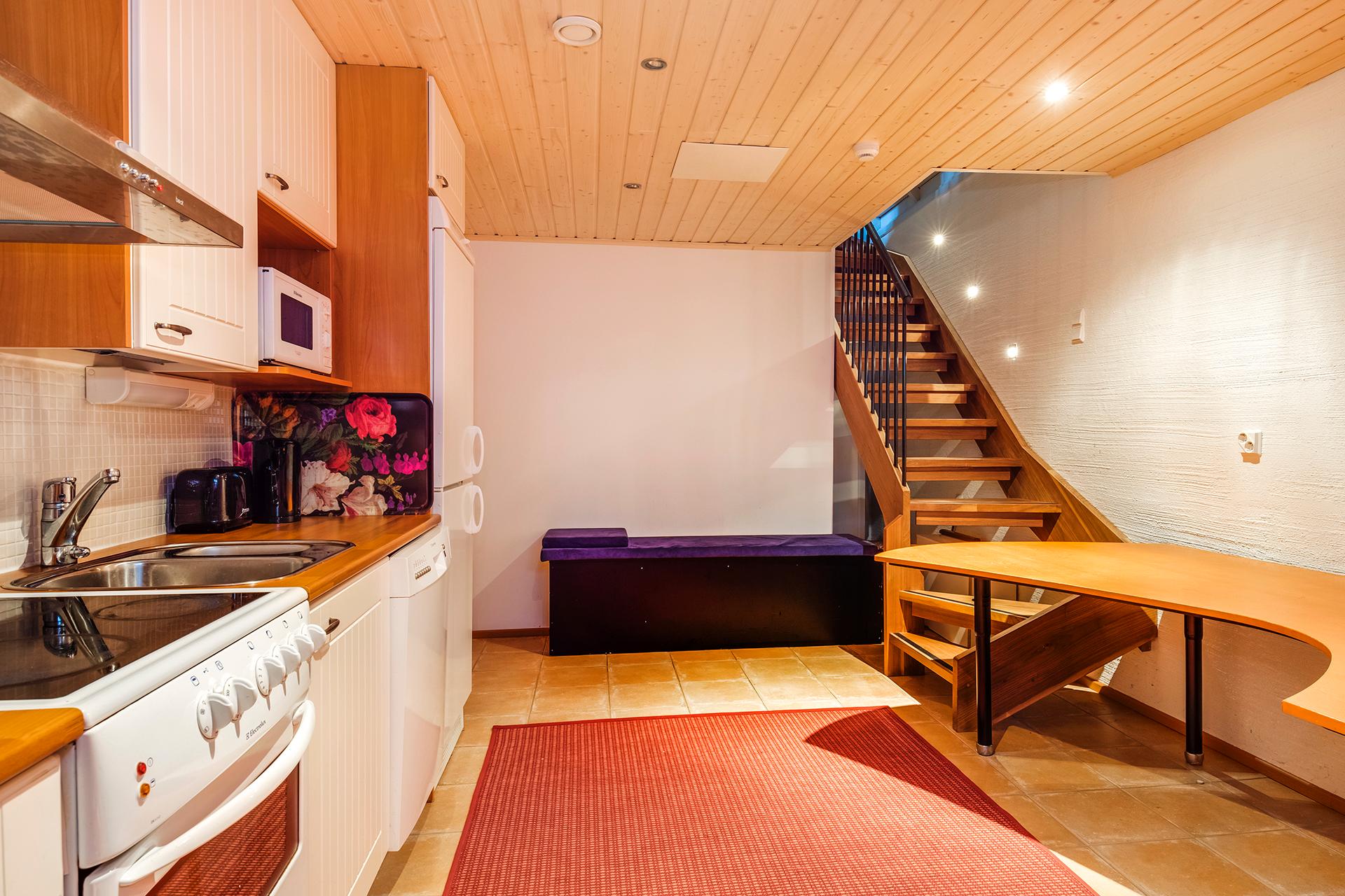 Vierastalon keittiö