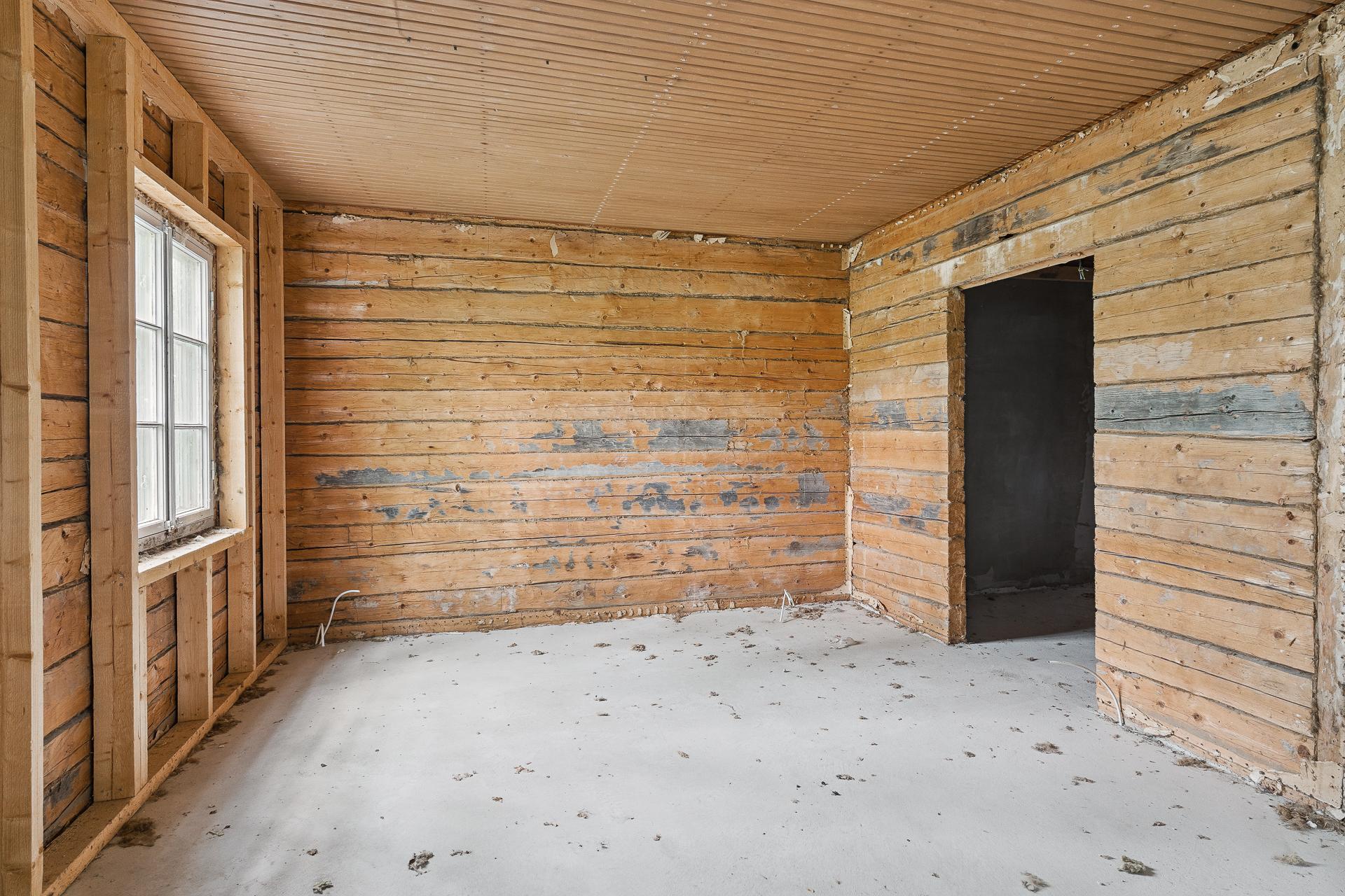 Talousrakennus, lämmitettävää tilaa