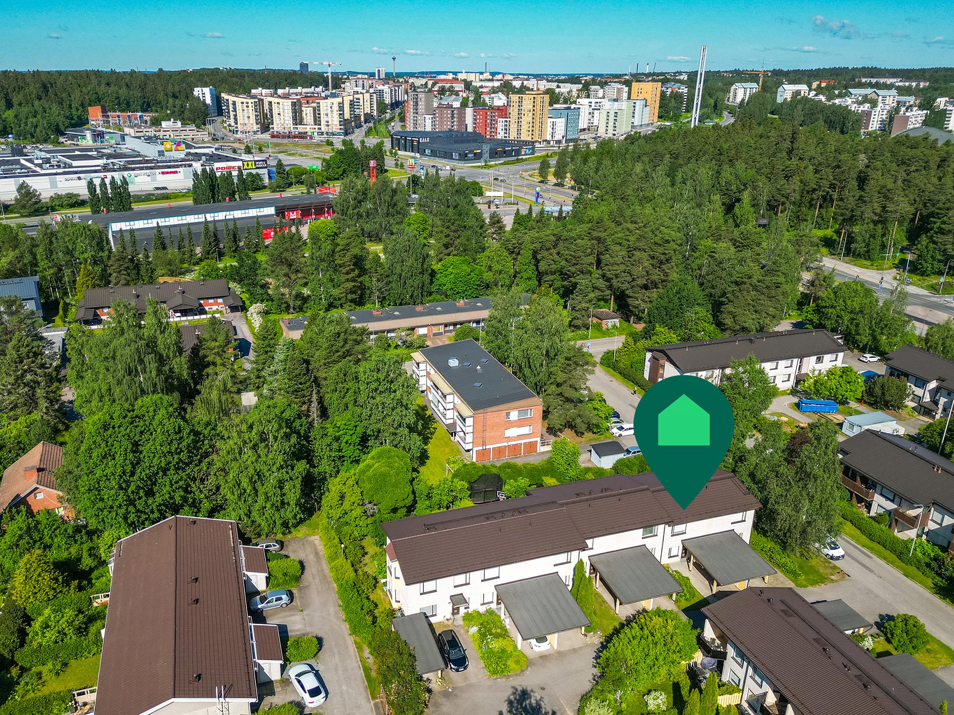 Riihipellonkatu 4, Hakametsä, Tampere