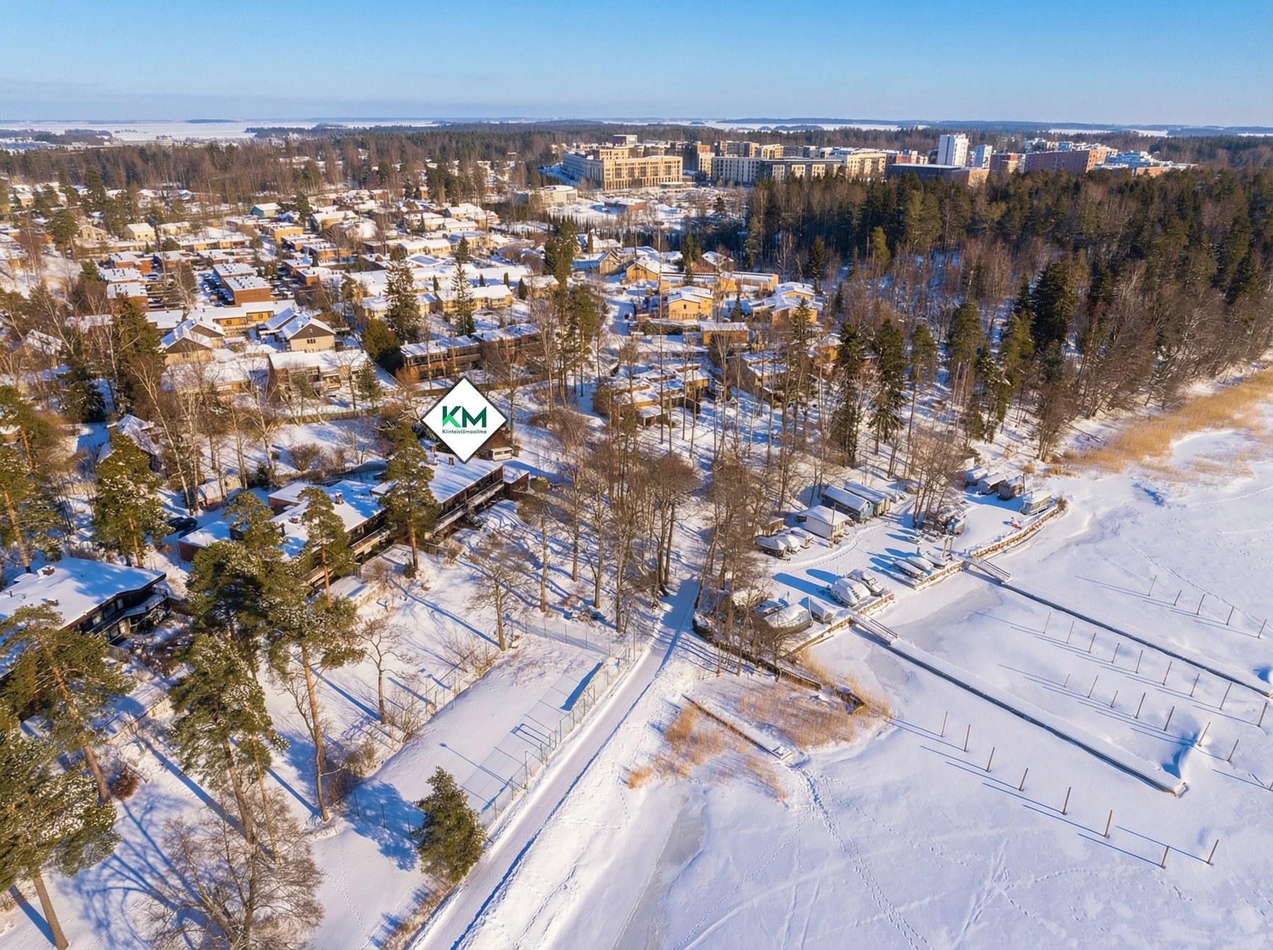 Ilmakuva Lokitie 57 - Vartiokylänlahti