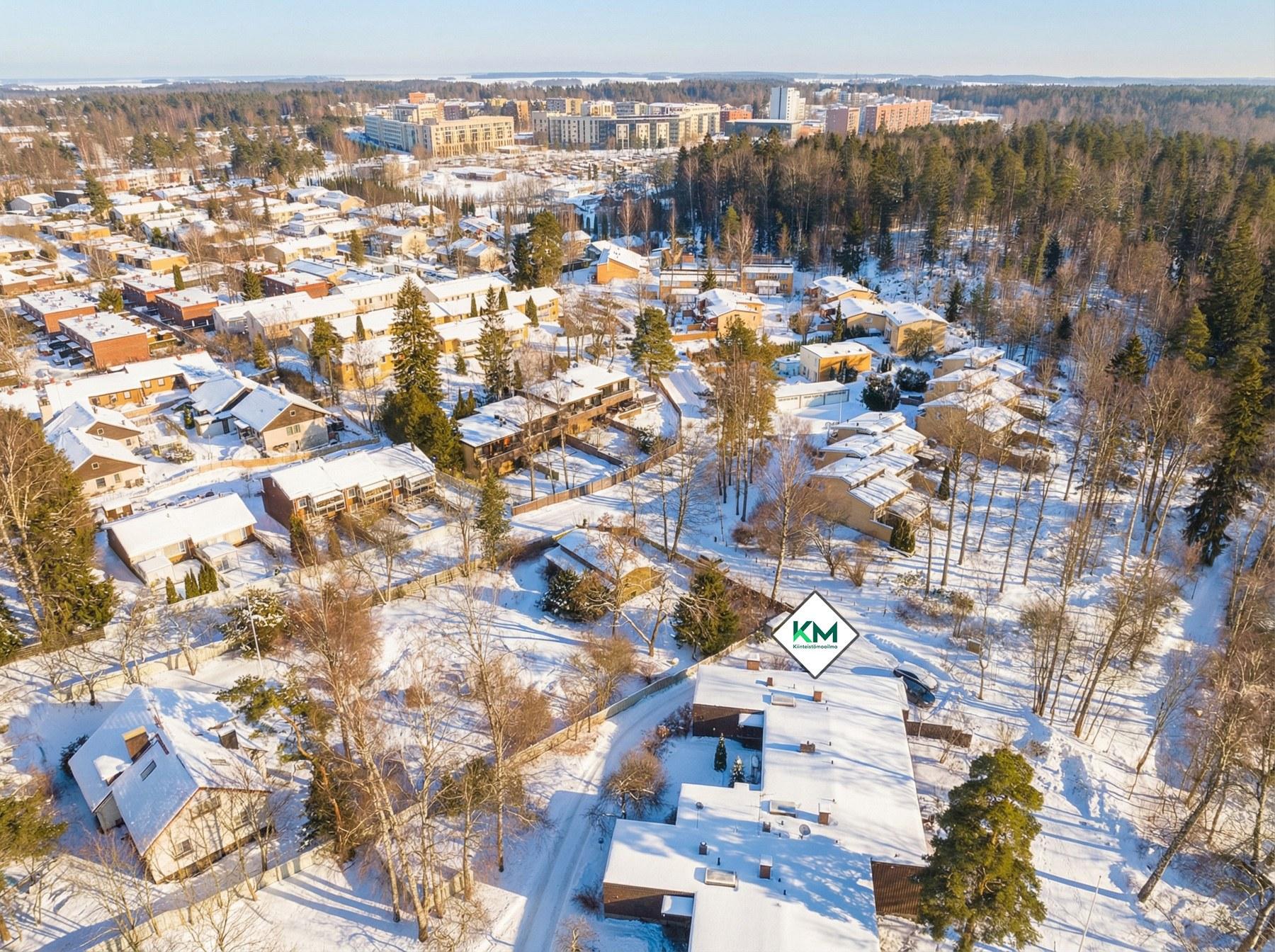 Ilmakuva lähialueesta