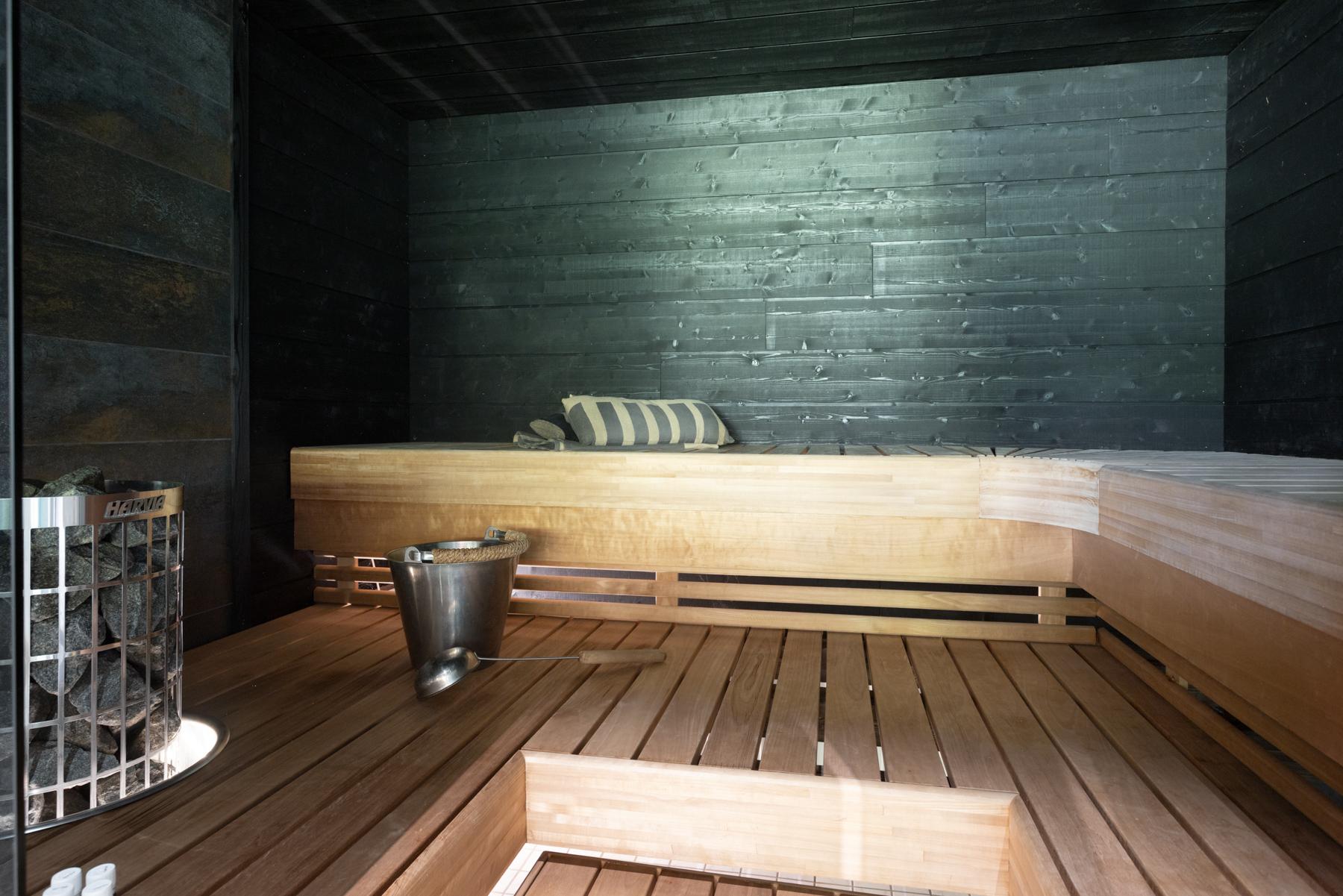 Tyylikäs löylyhuone