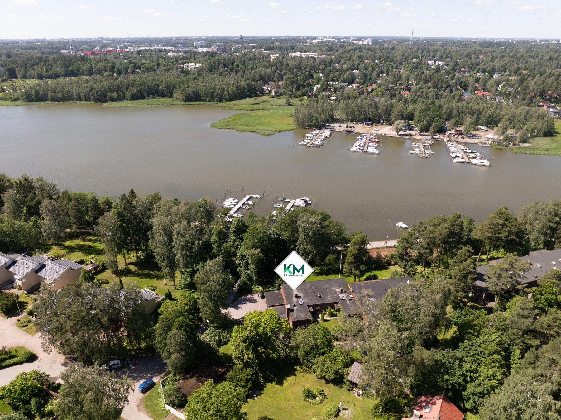 Ilmakuva Lokitie 57 - Vartiokylänlahti