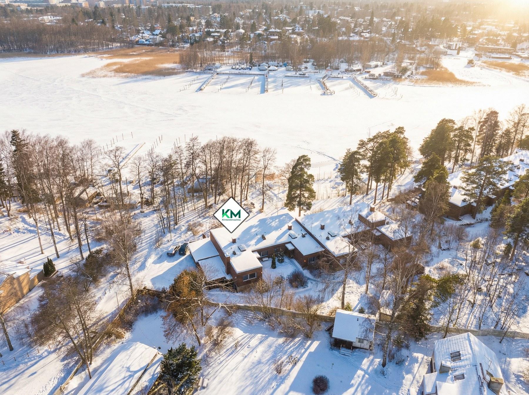 Ilmakuva Lokitie 57 - Vartiokylänlahti