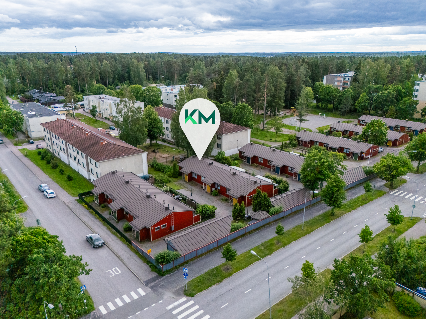 Sijainti yhtiössä
