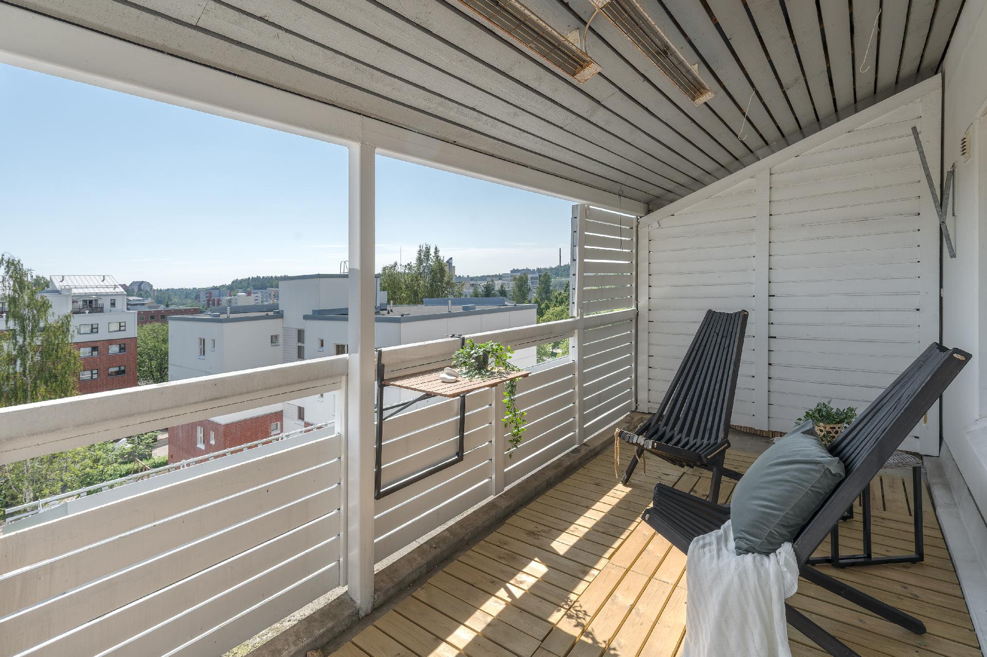 Terassilla nautit kesästä