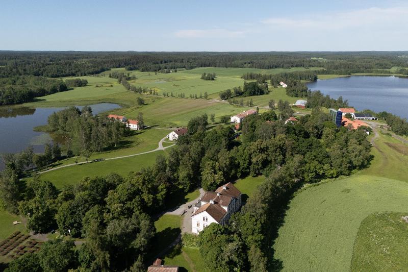 Laukon kartanon aluetta