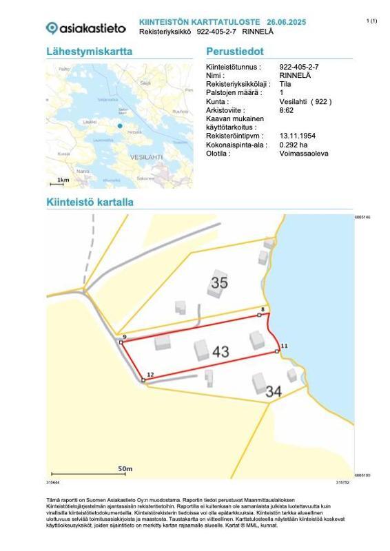 Sierimontie 43, Vesilahti