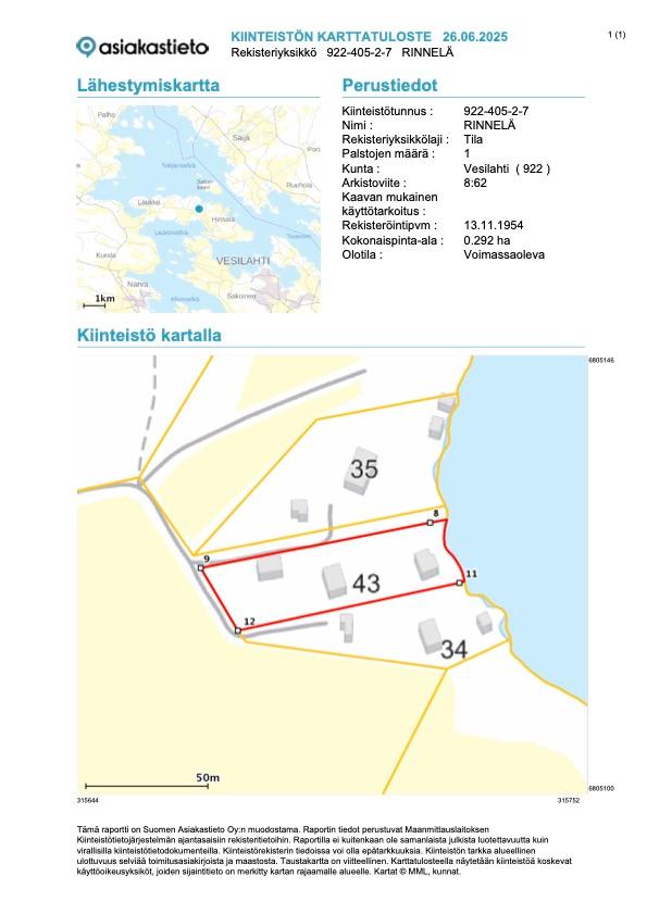Sierimontie 43, Vesilahti