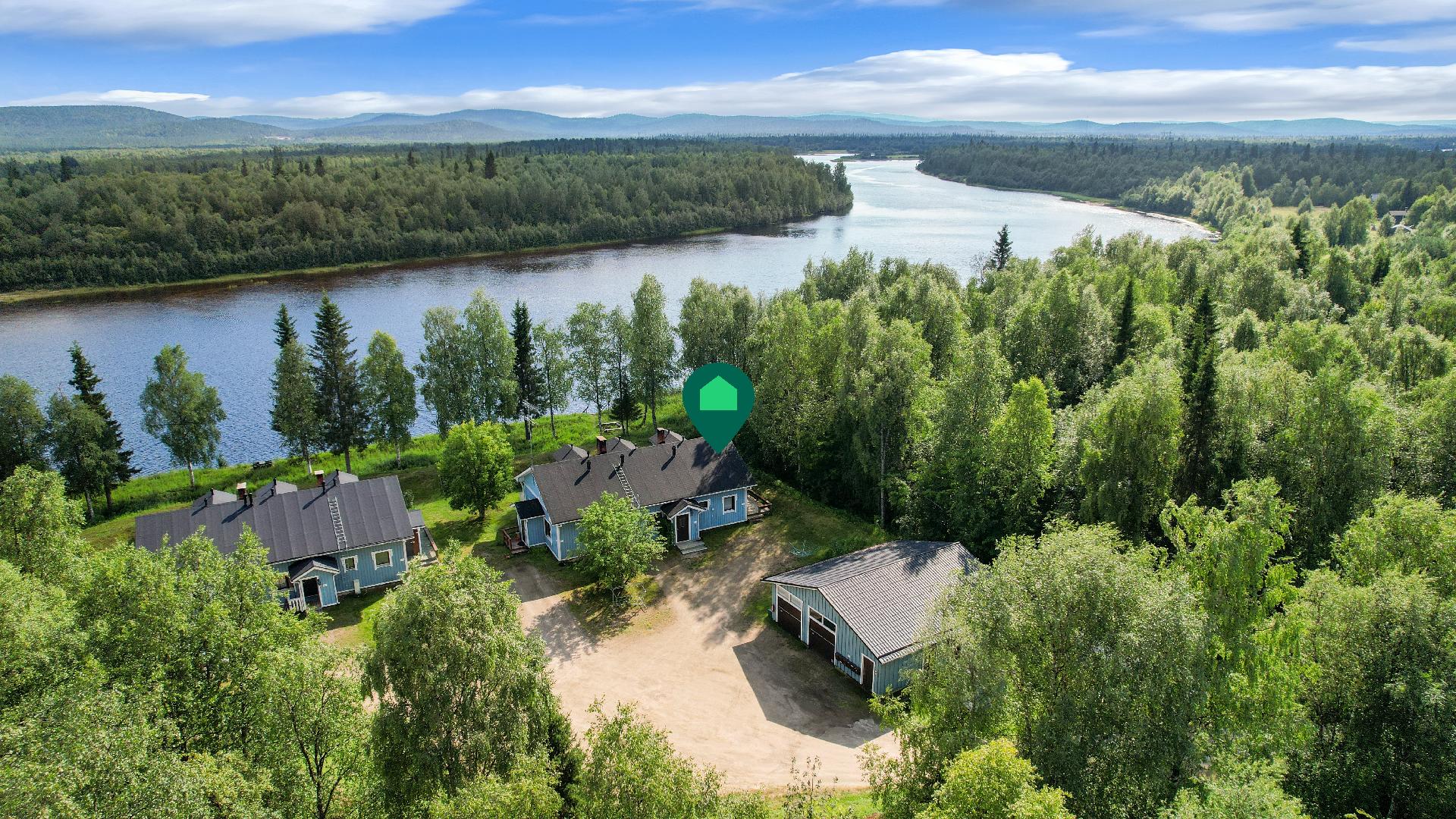 Rauhallinen päätyhuoneisto