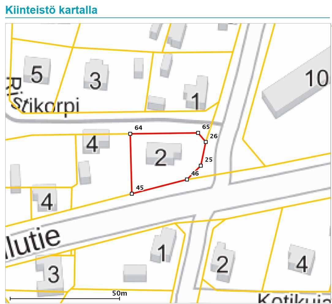 Asunnon pohjakuva