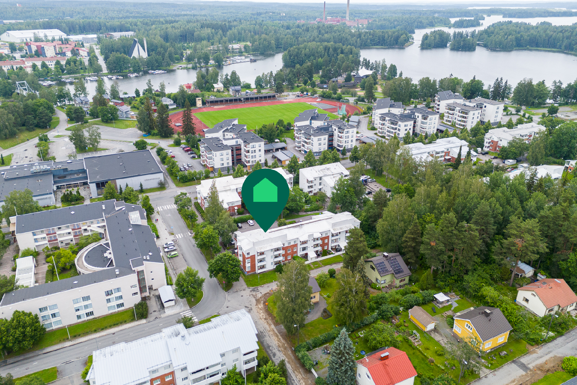 Kangaskatu 20, Keskusta, Valkeakoski