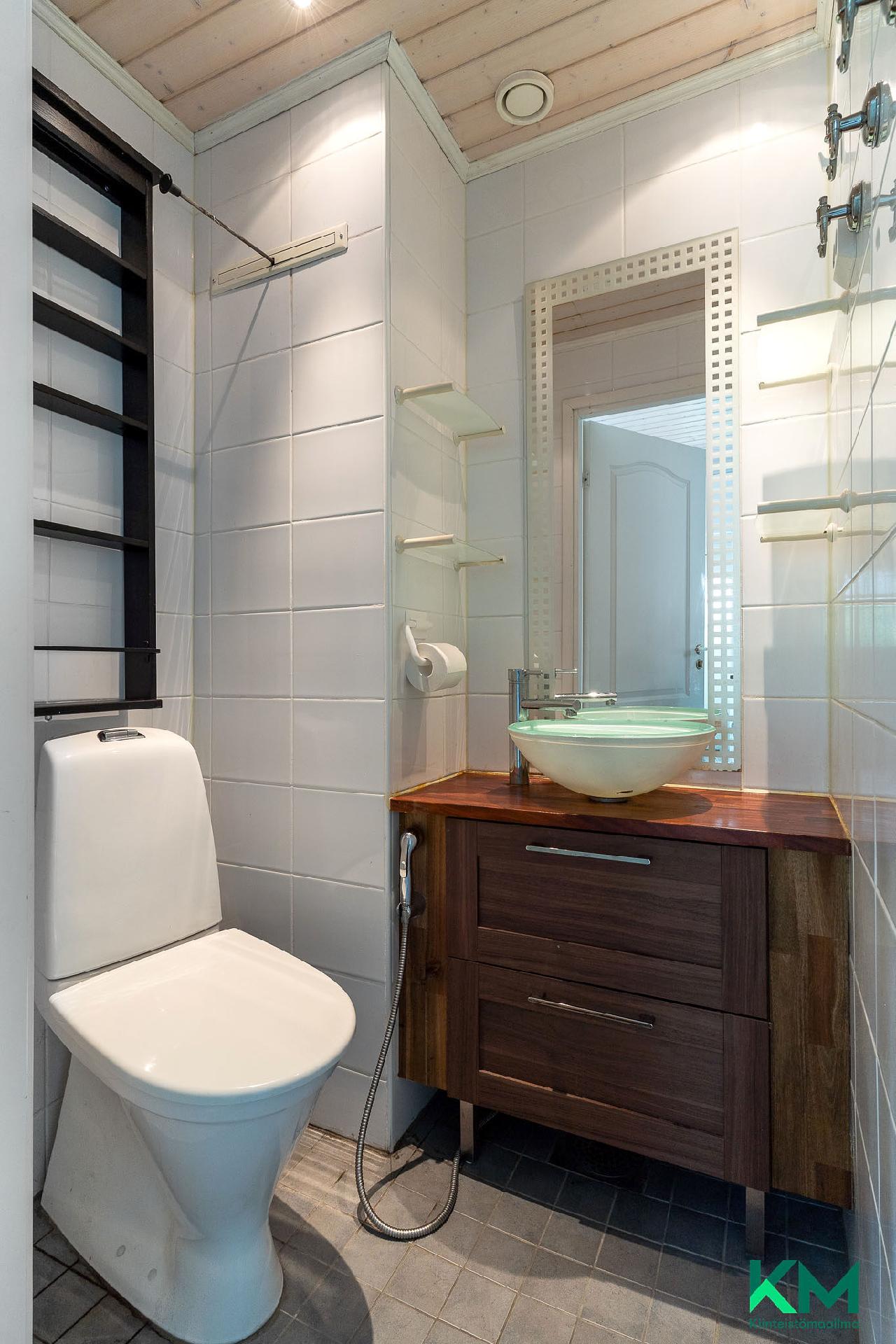 Alakerran wc, remontoitu 2009