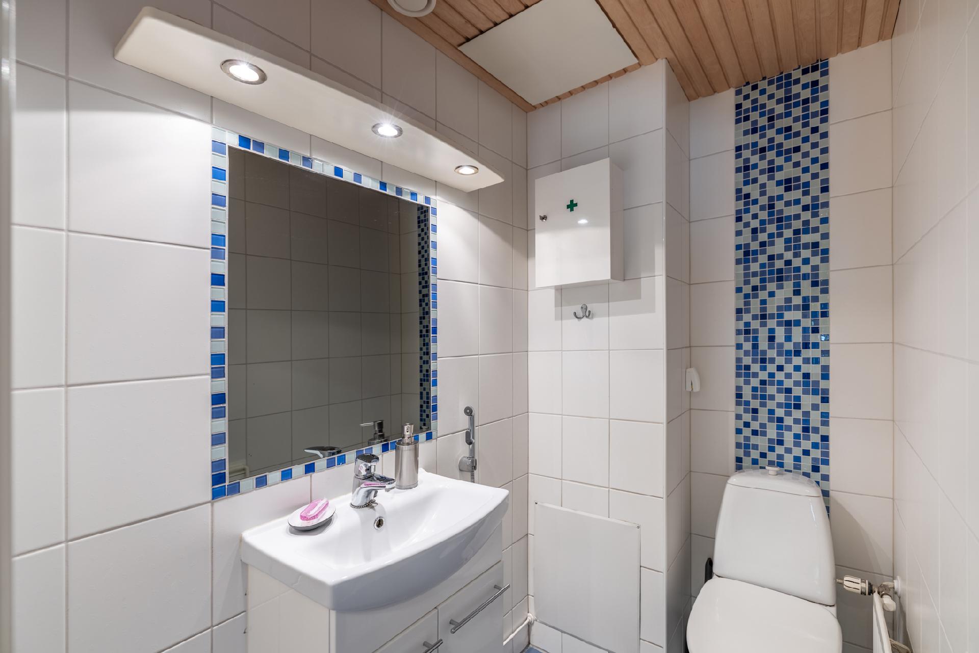 Alakerran wc on remontoitu 2009