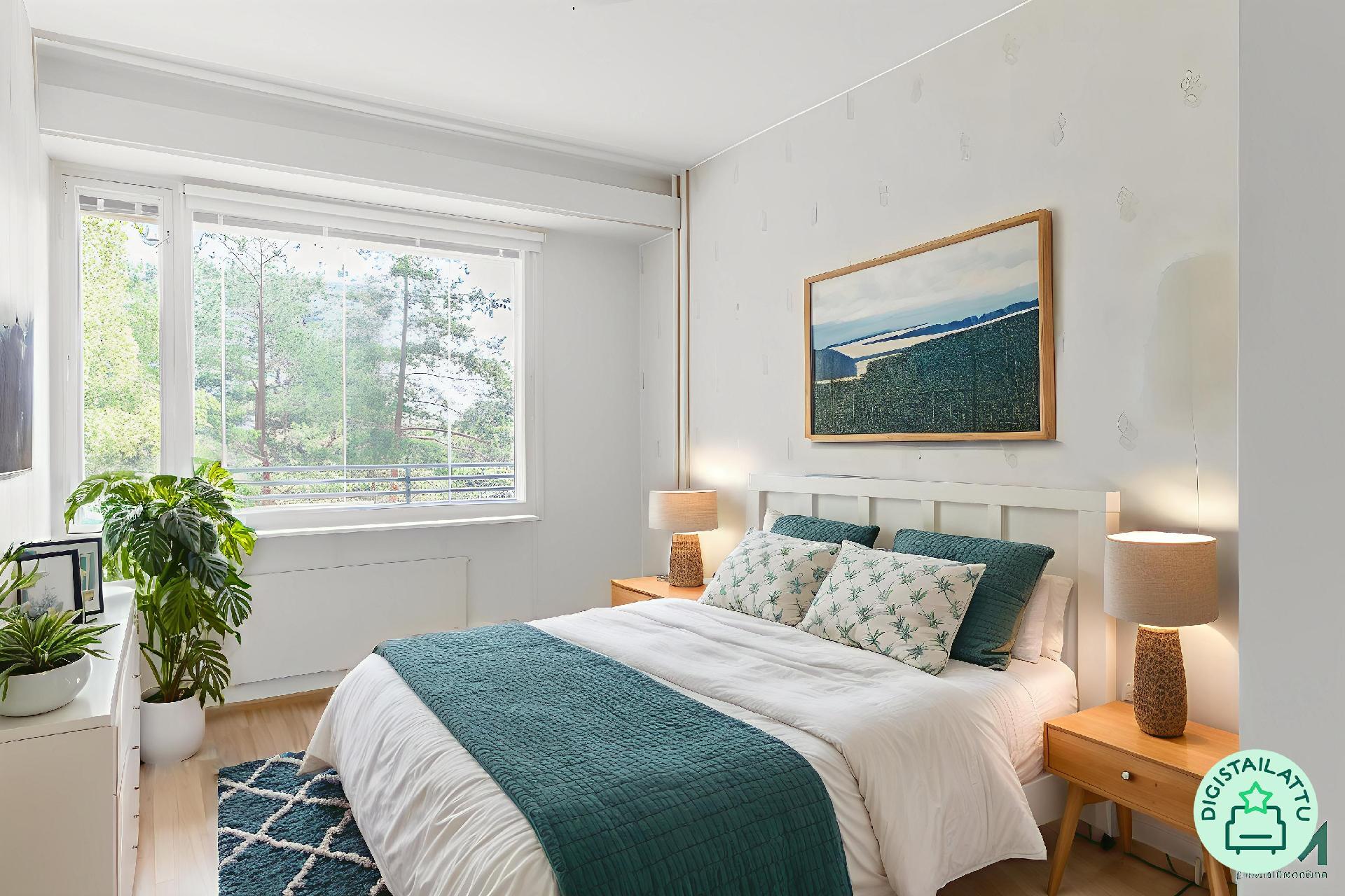 Makuuhuone digistailattuna