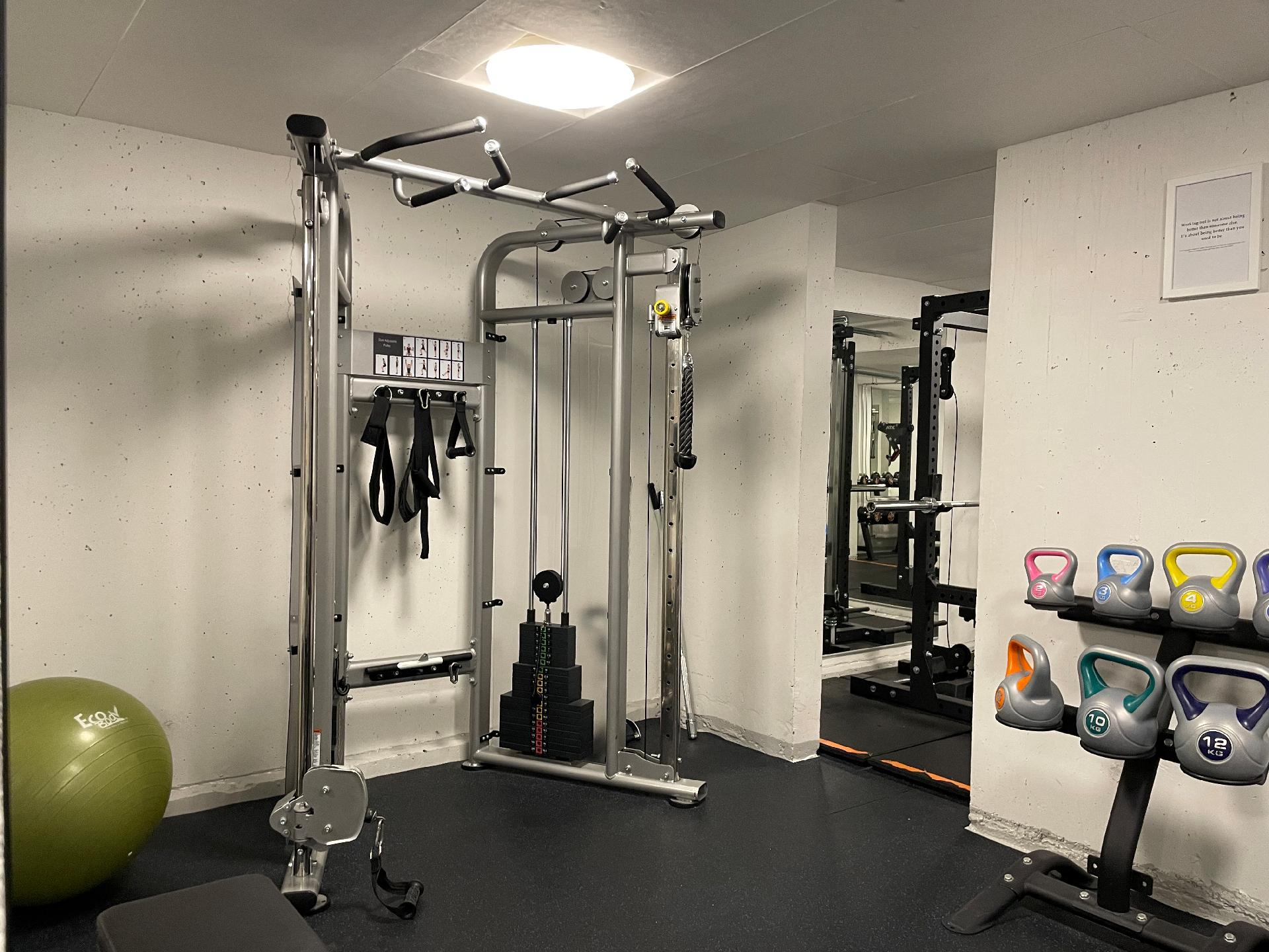 Taloyhtiön kuntosalitilat