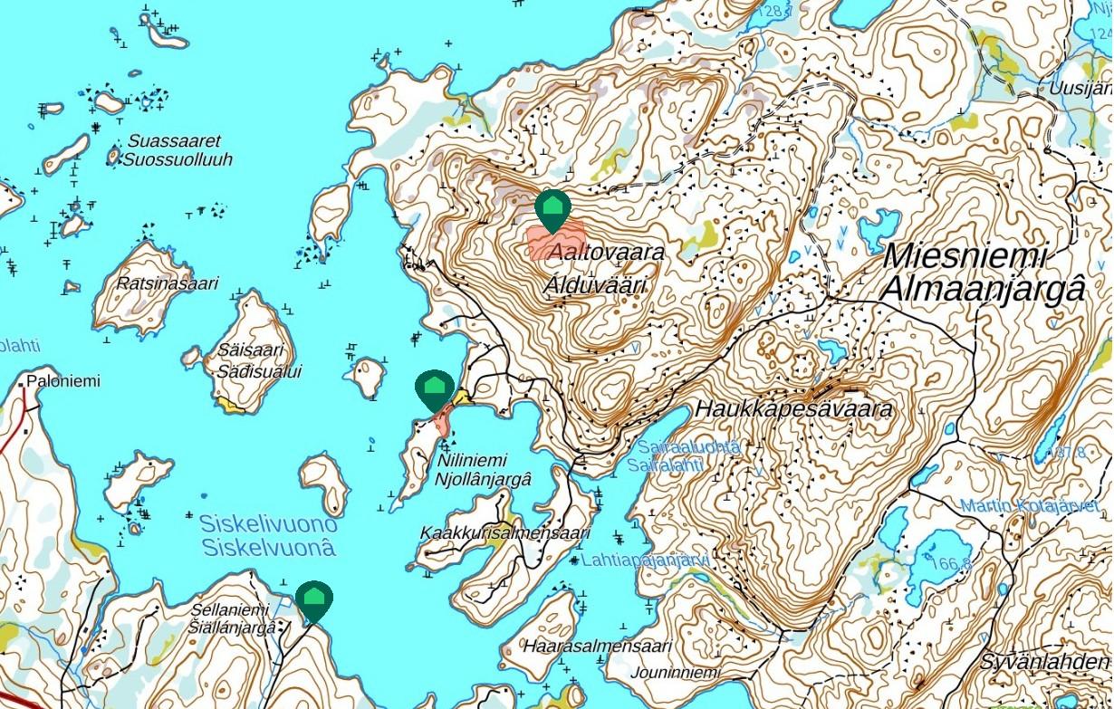 Sellaniemen veneenlaskupaikka, mökki ja metsäpalsta