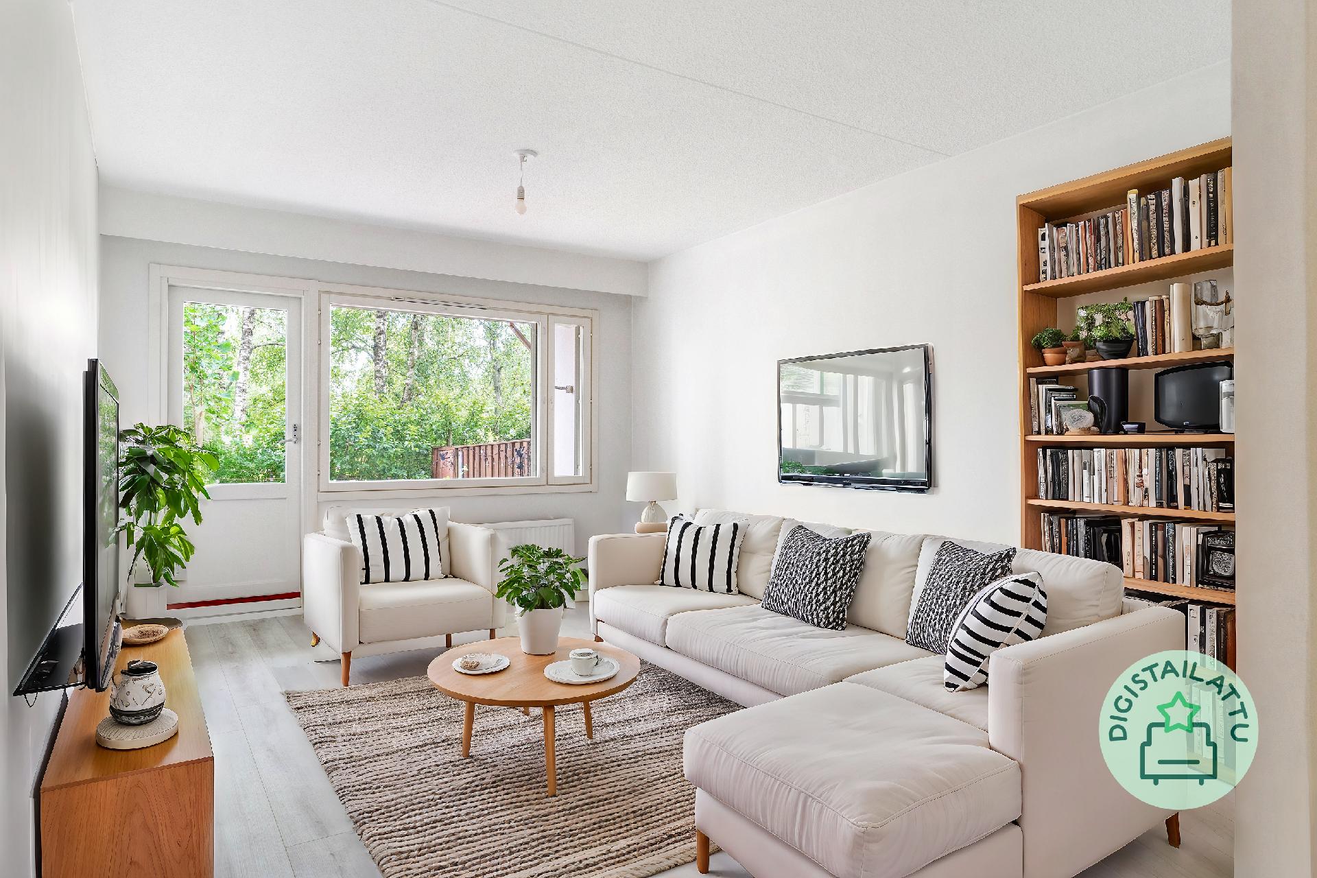 Digistailattu olohuone