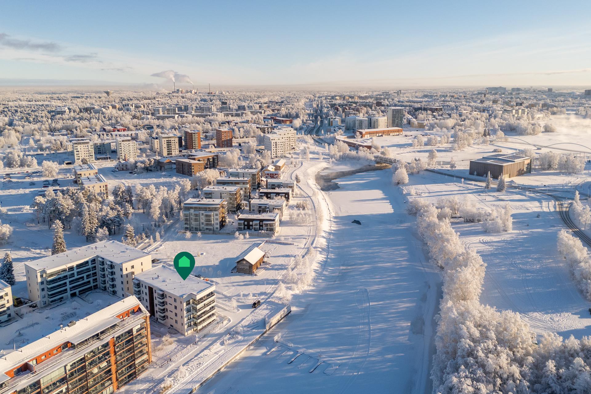 Höyrymyllyntie 14, Toppilansalmi, Oulu