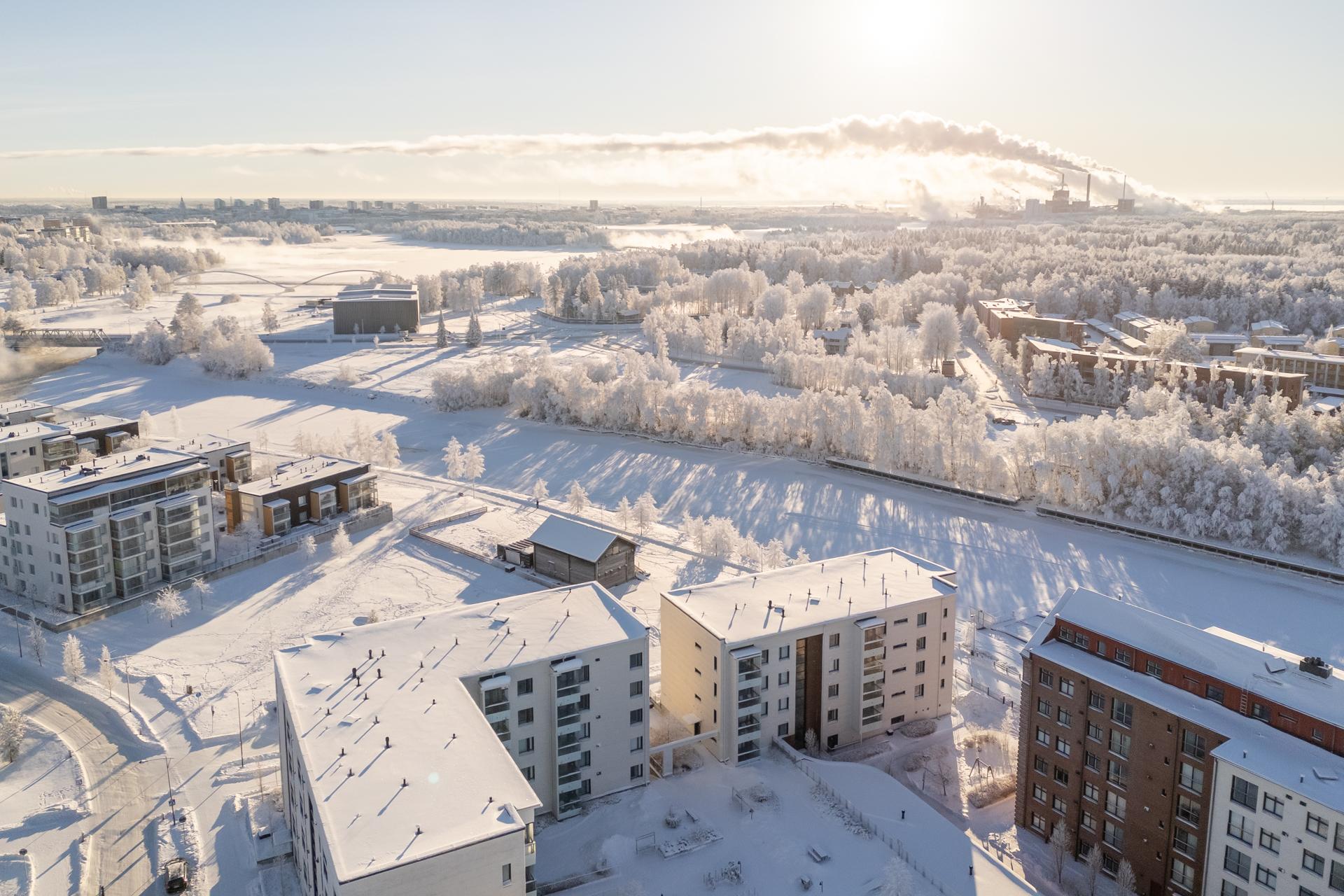 Höyrymyllyntie 14, Toppilansalmi, Oulu