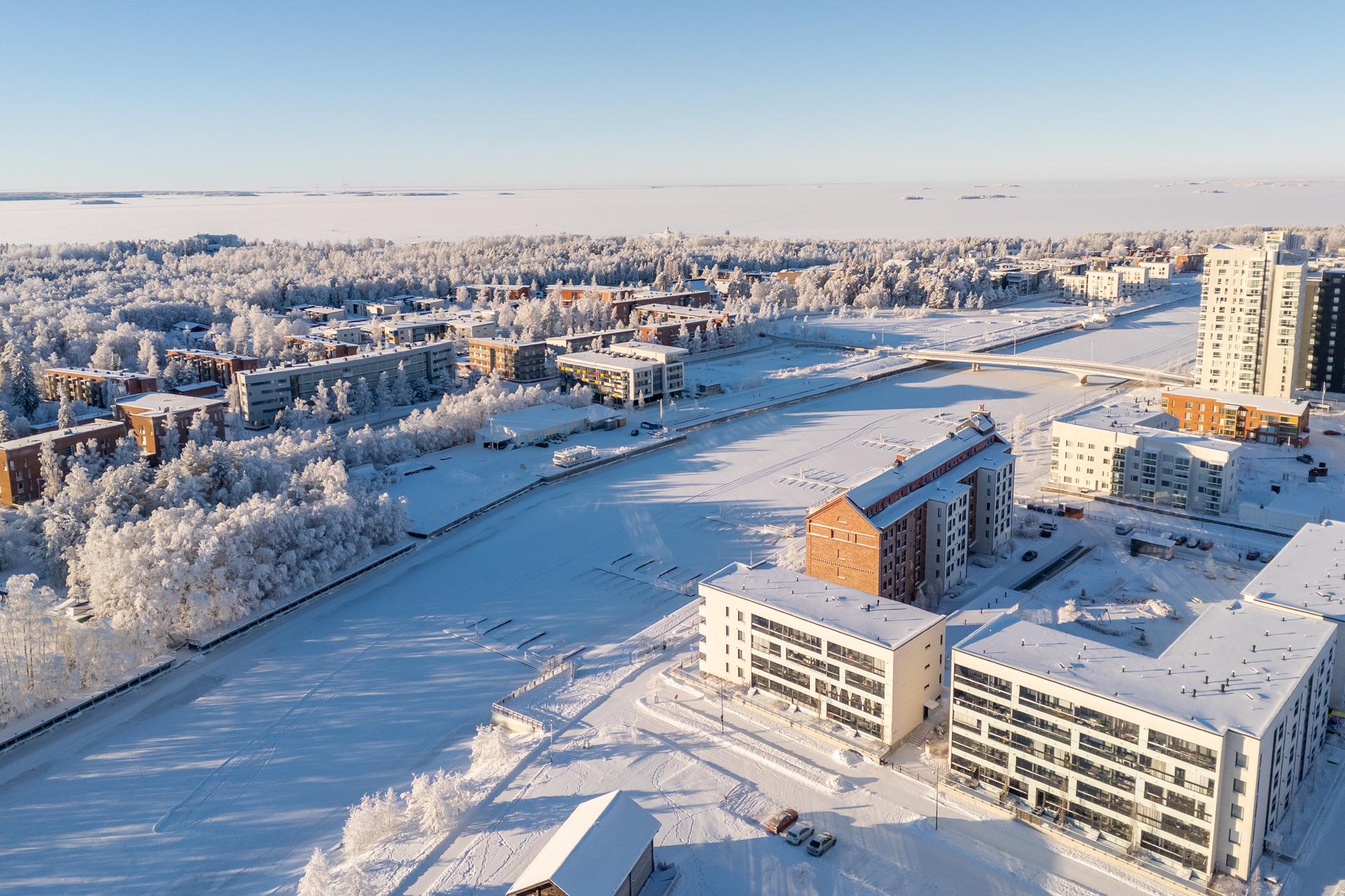 Höyrymyllyntie 14, Toppilansalmi, Oulu