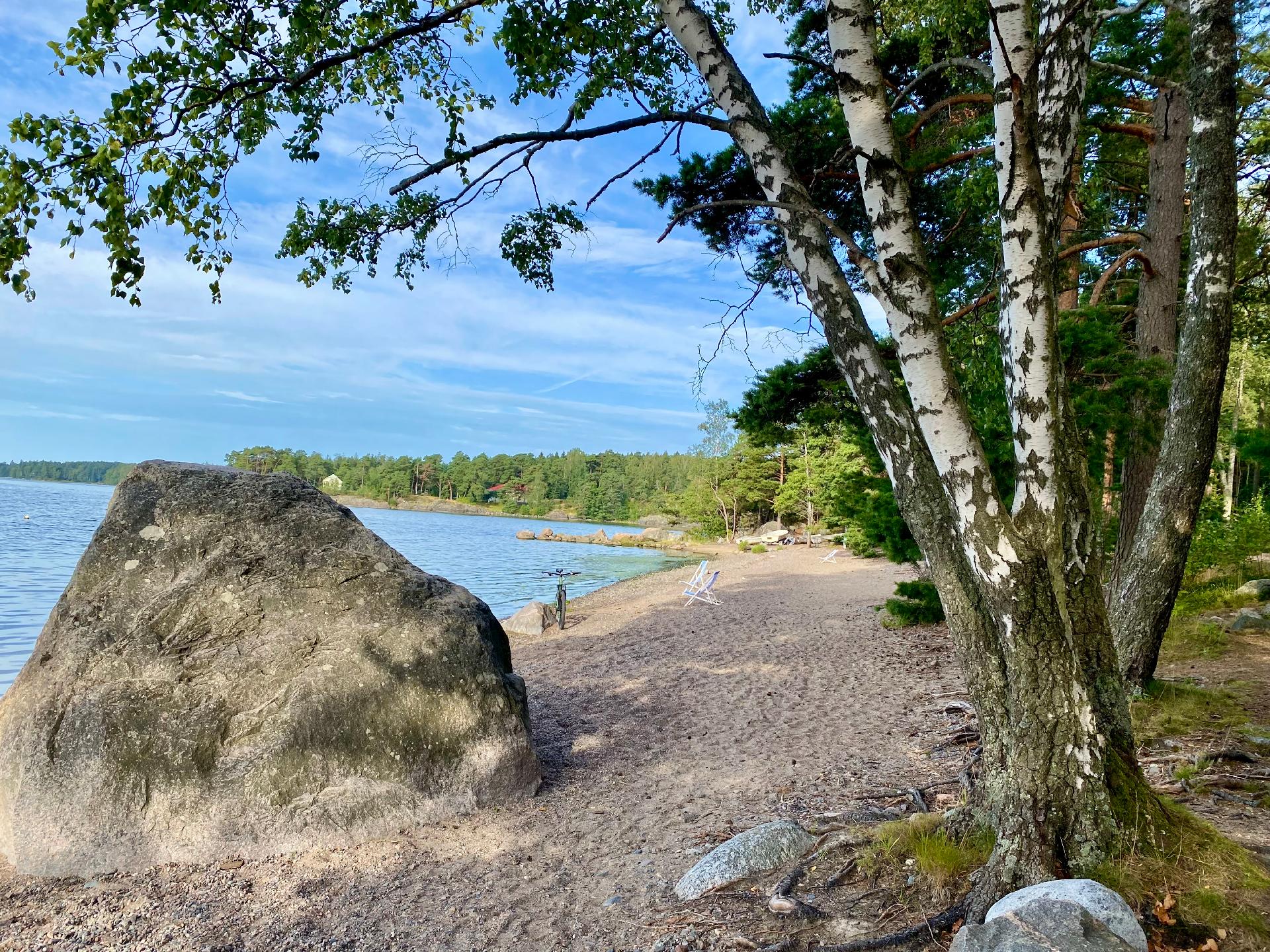 Merenranta kävelyetäisyydellä 450m