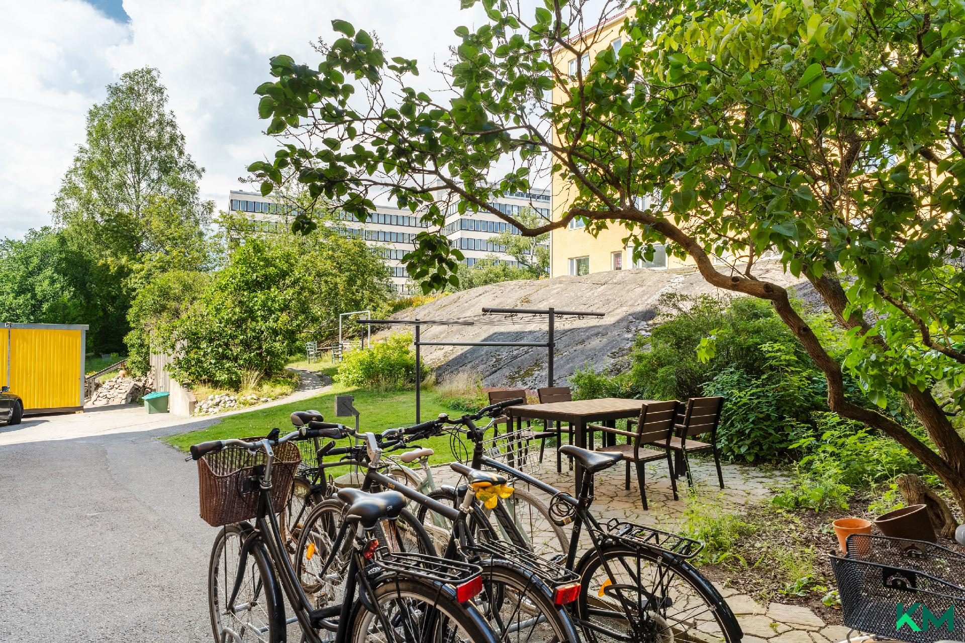 Pihalla on viihtyisää kesällä 