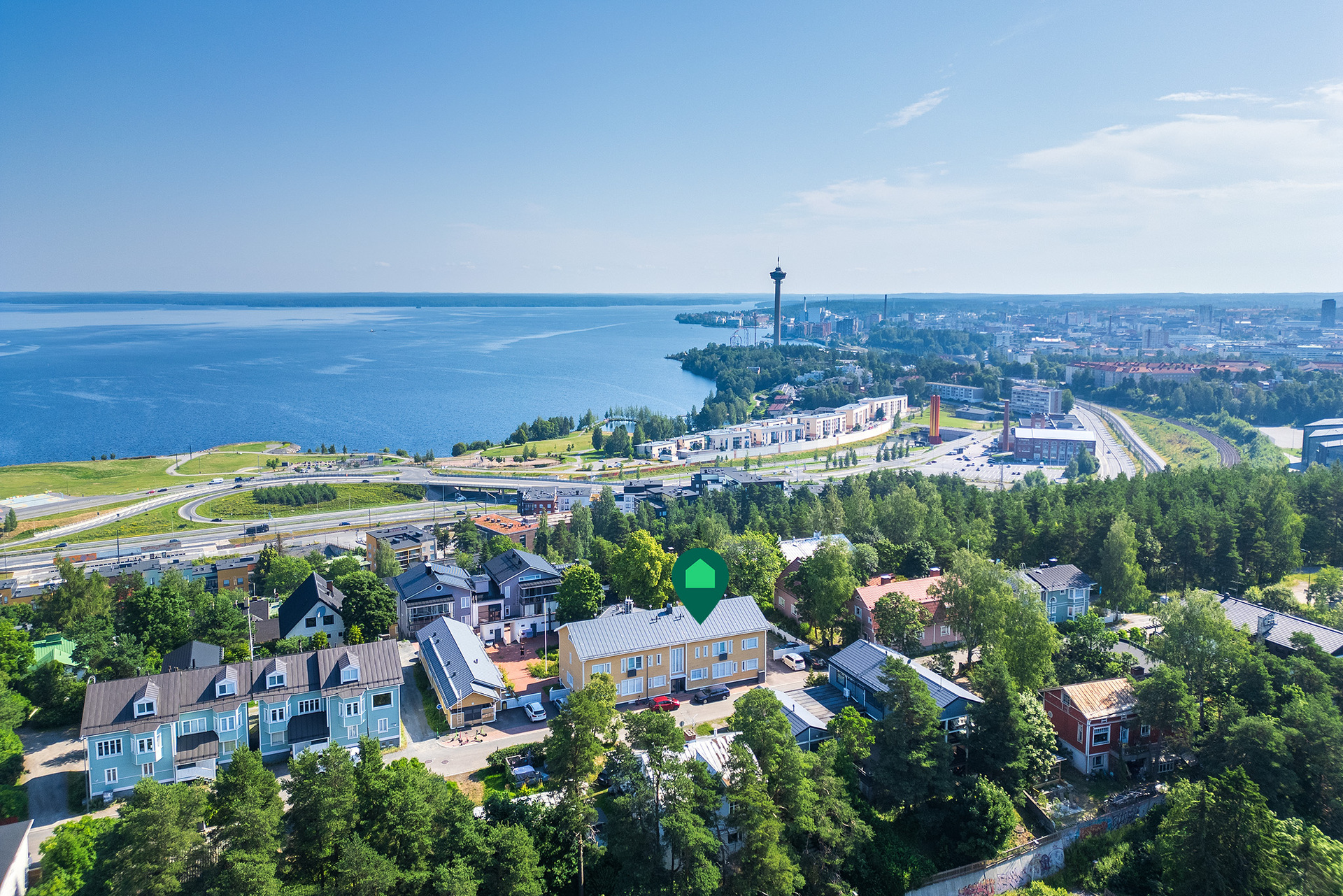Pispalanharju 8, Pispala, Tampere