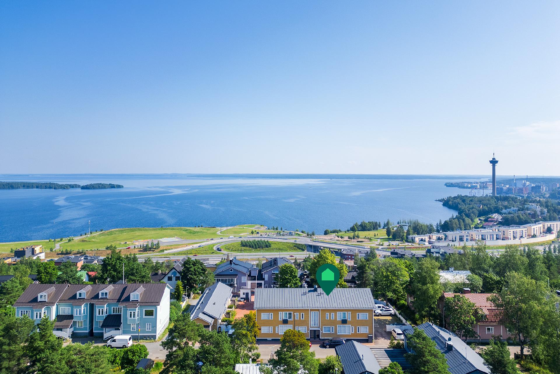 Pispalanharju 8, Pispala, Tampere