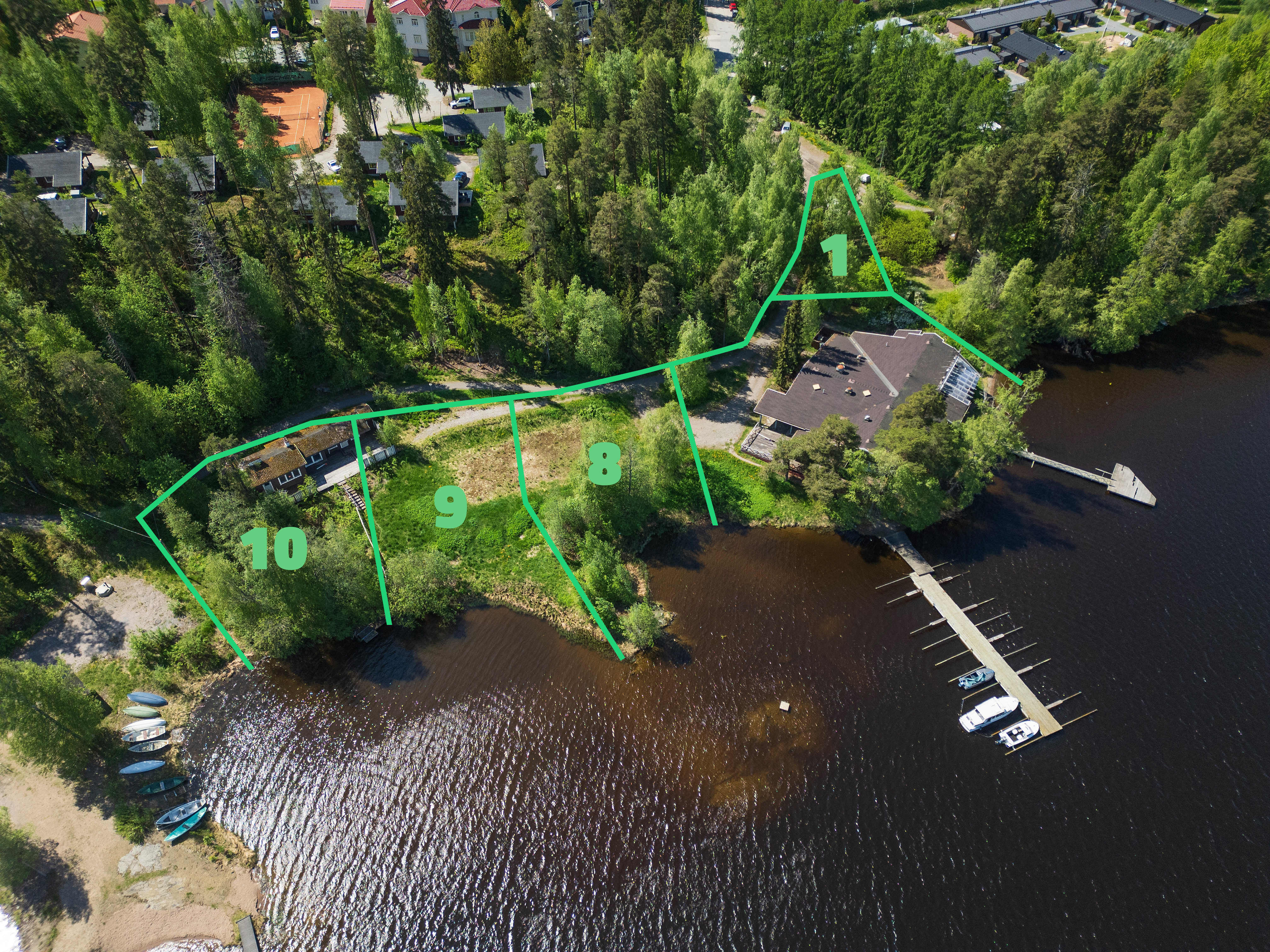 Rusthollinranta tontti, Tasanne, Tampere