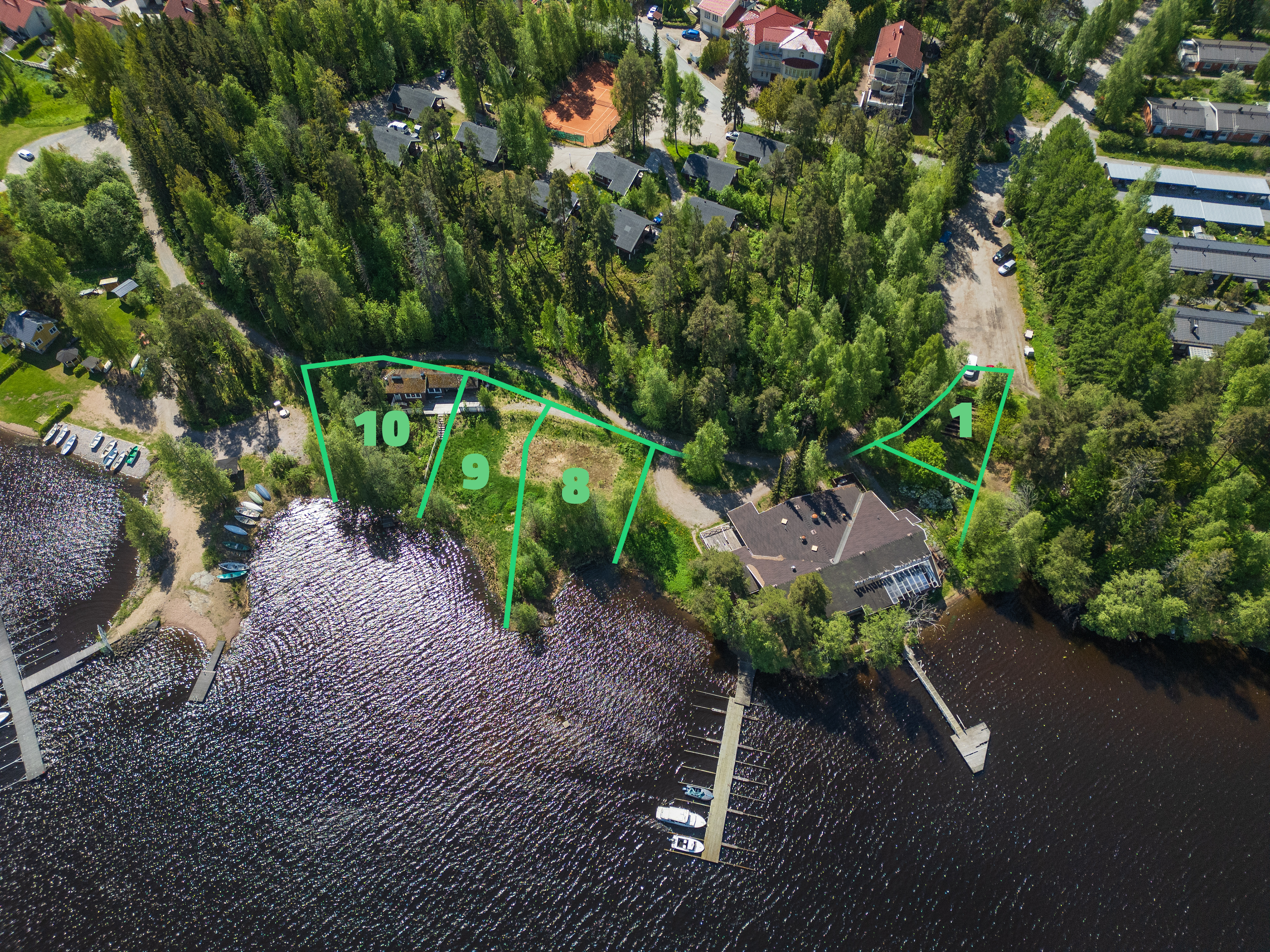 Rusthollinranta tontti, Tasanne, Tampere