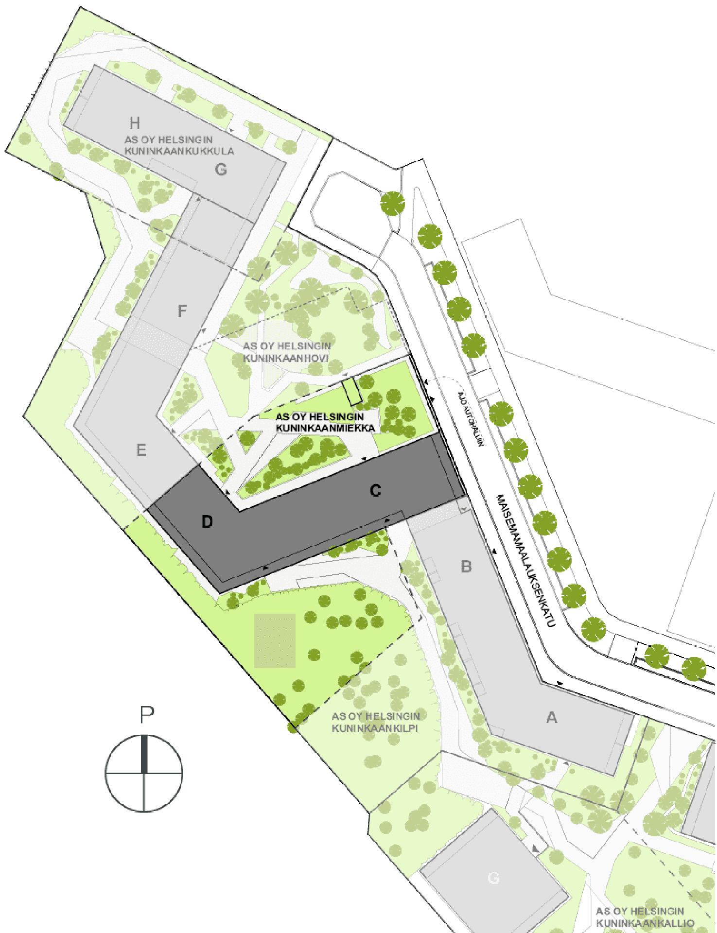 Maisemamaalauksenkatu 10 D 66, Kuninkaantammi, Helsinki