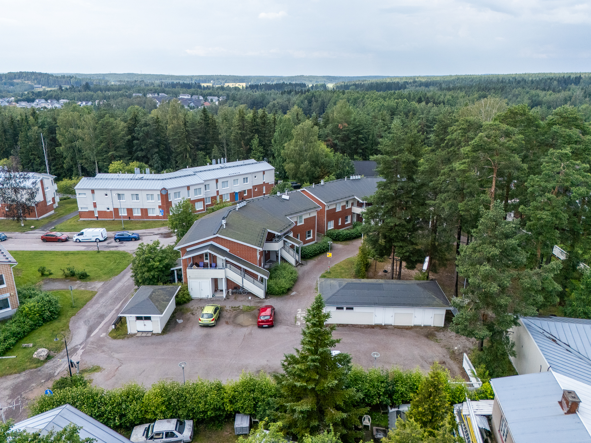 Yhtiö ilmakuvassa