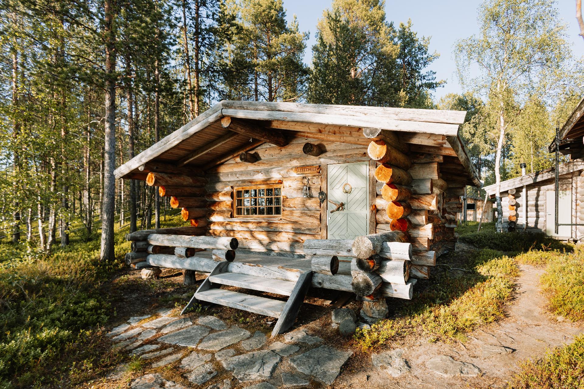 Vanha mökkirakennus