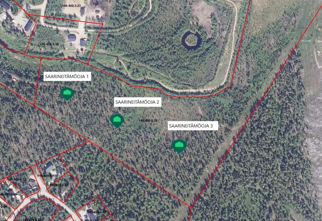 Saarineitämöoja 3, Ivalo, Inari