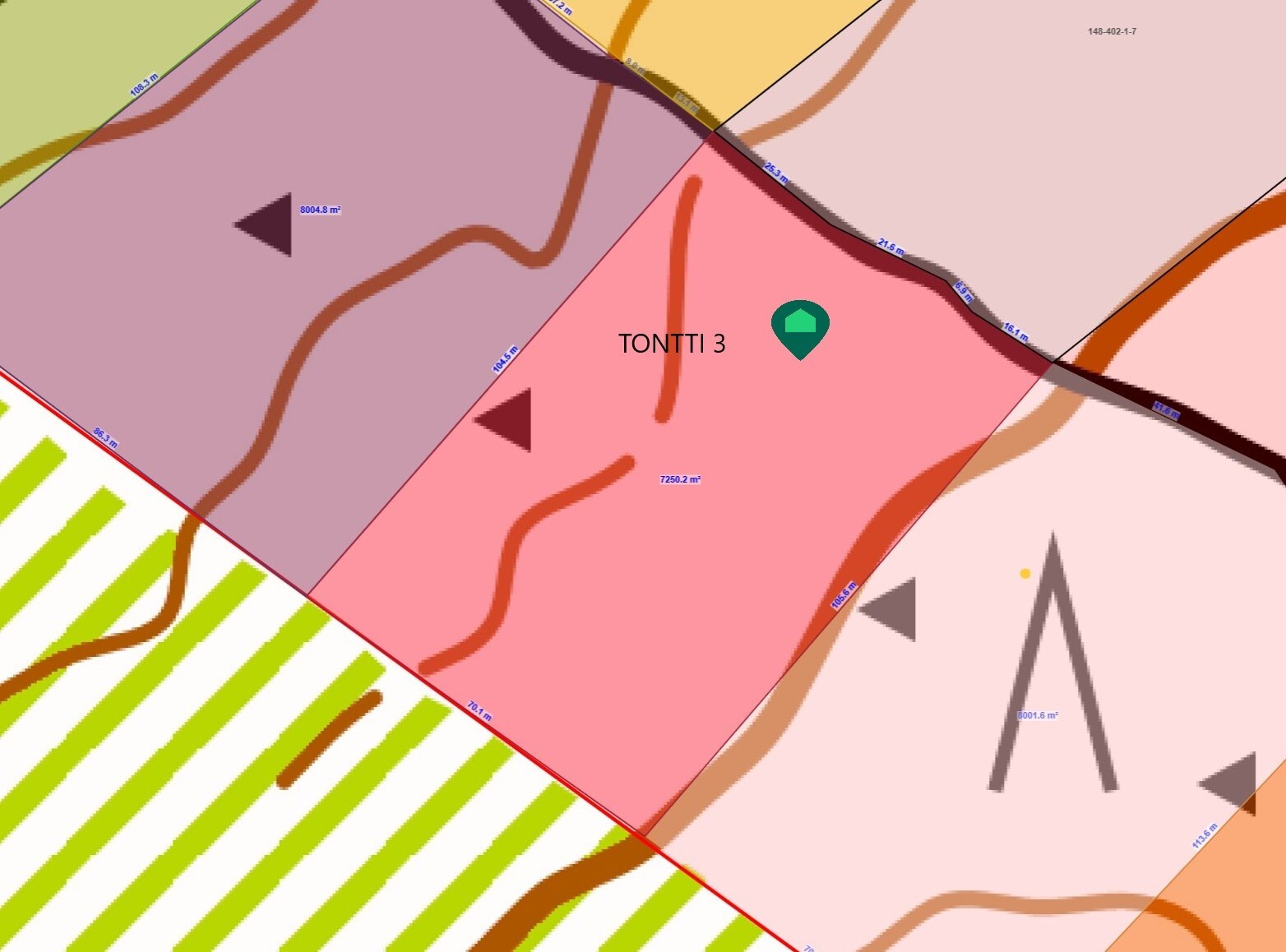 Tontti 3 (n. 7 250 m2)