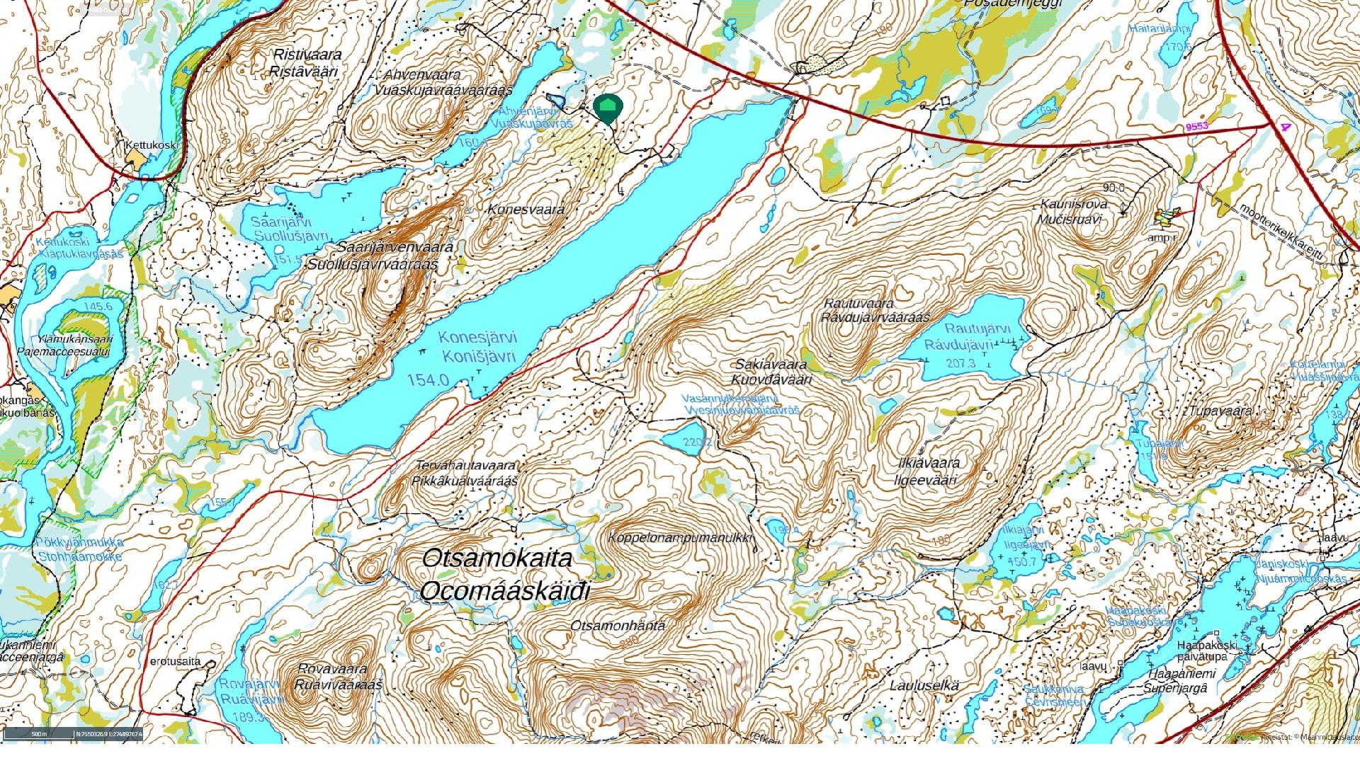 Otsamo on aivan vieressä upeine ulkoilu- ja retkeilyreitteineen