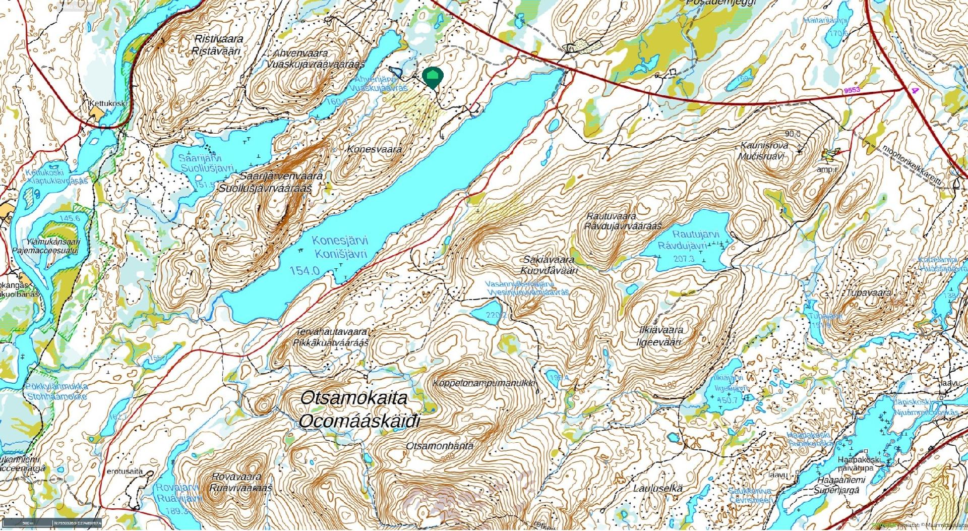 Otsamo on aivan vieressä upeine ulkoilu- ja retkeilyreitteineen